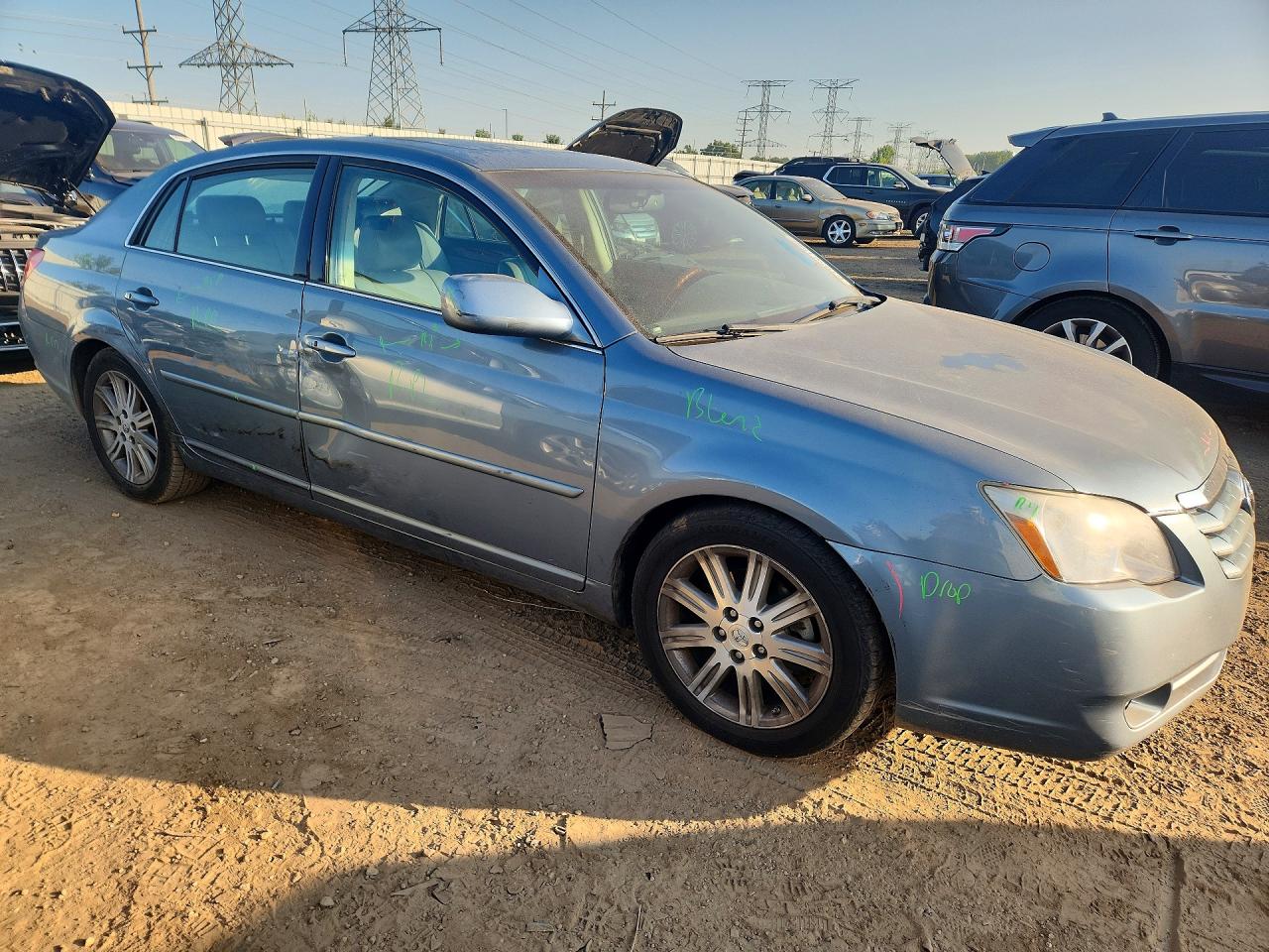 2007 Toyota Avalon Limited Blue vin: 4T1BK36B07U237860