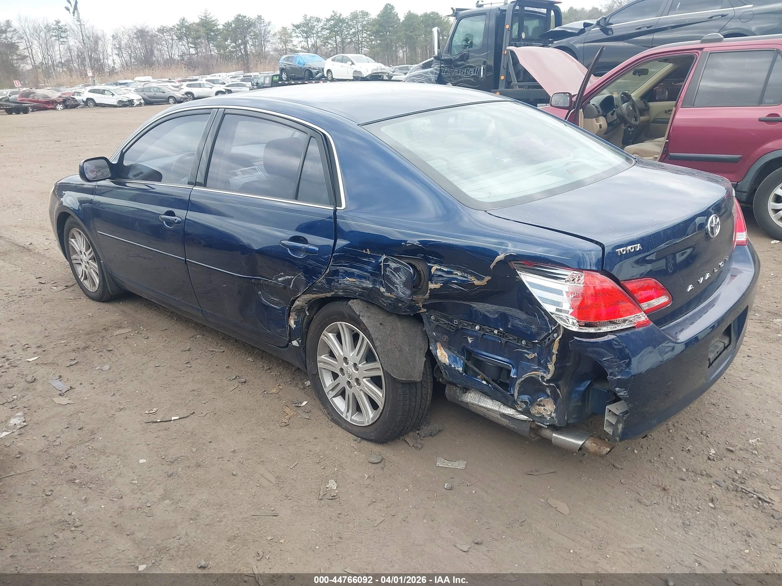 2007 Toyota Avalon Limited Blue vin: 4T1BK36B07U241293