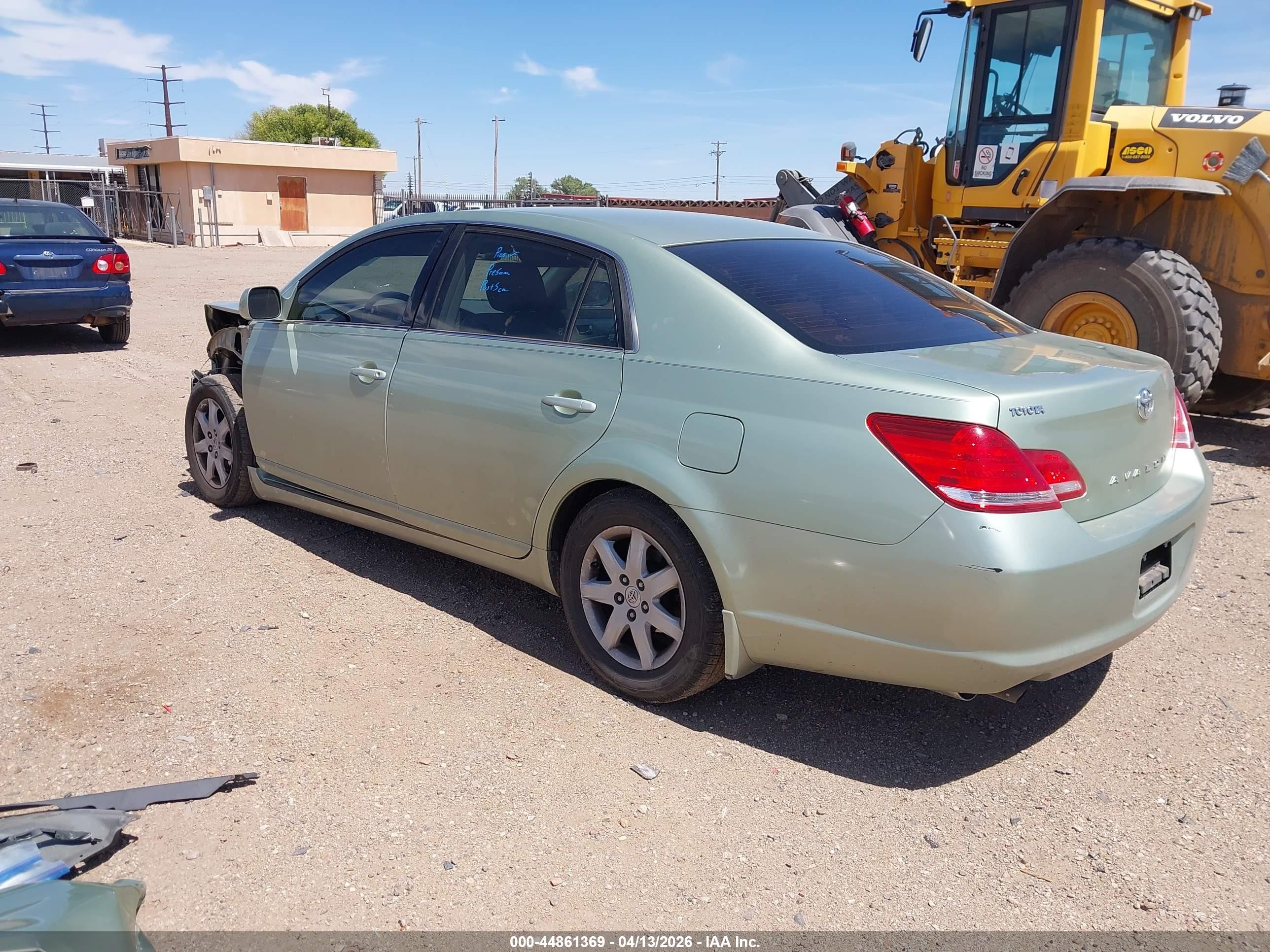 2007 Toyota Avalon Xl Зеленый vin: 4T1BK36B07U248213