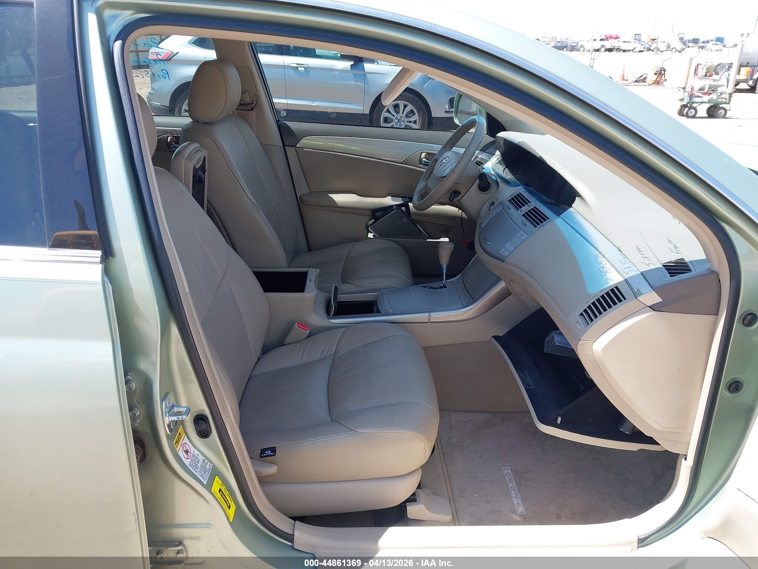 2007 Toyota Avalon Xl Зеленый vin: 4T1BK36B07U248213