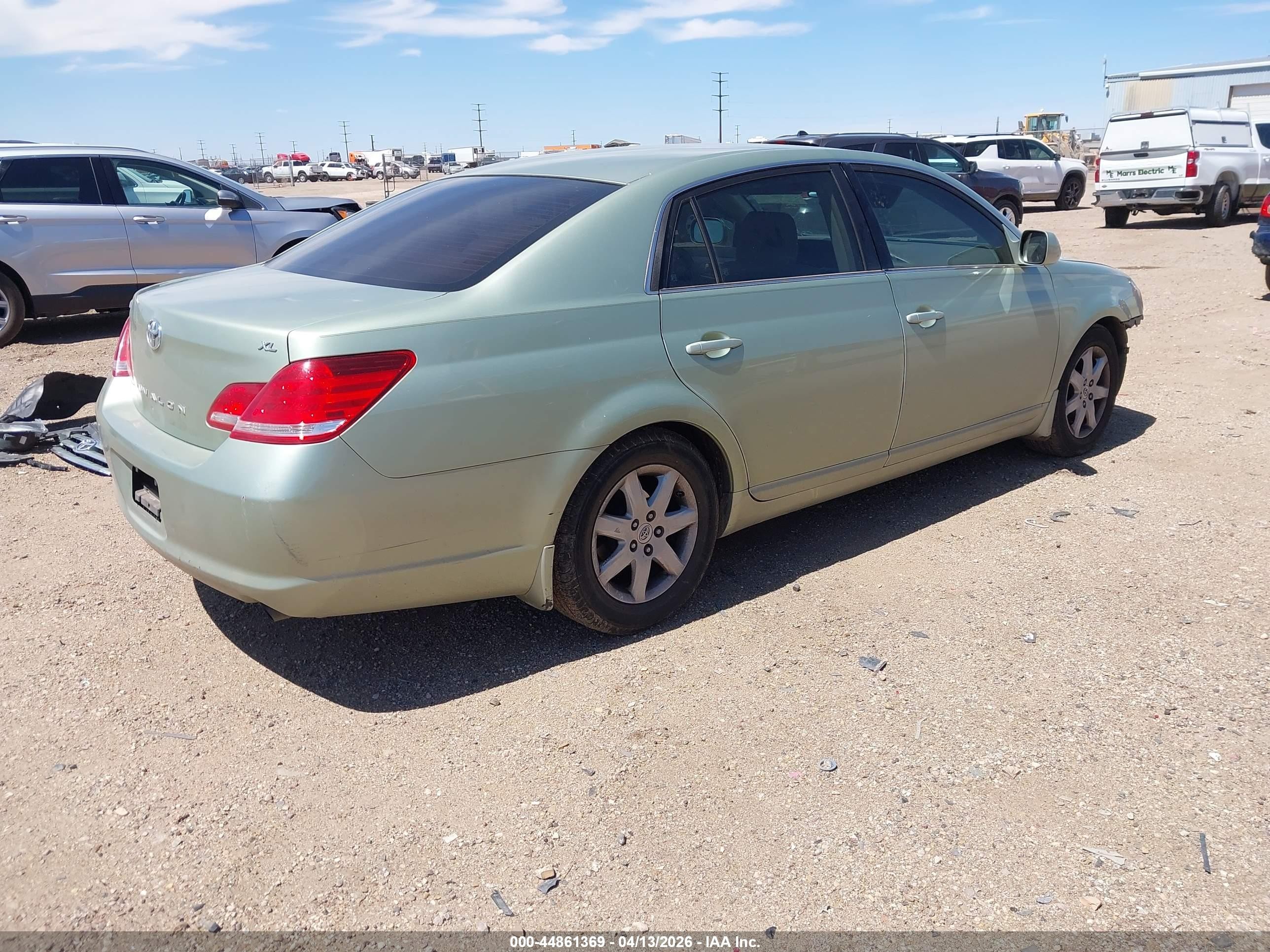 2007 Toyota Avalon Xl Зеленый vin: 4T1BK36B07U248213