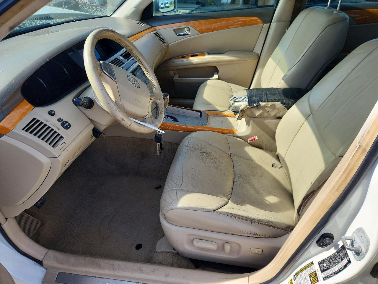 2007 Toyota Avalon Xls White vin: 4T1BK36B07U249359