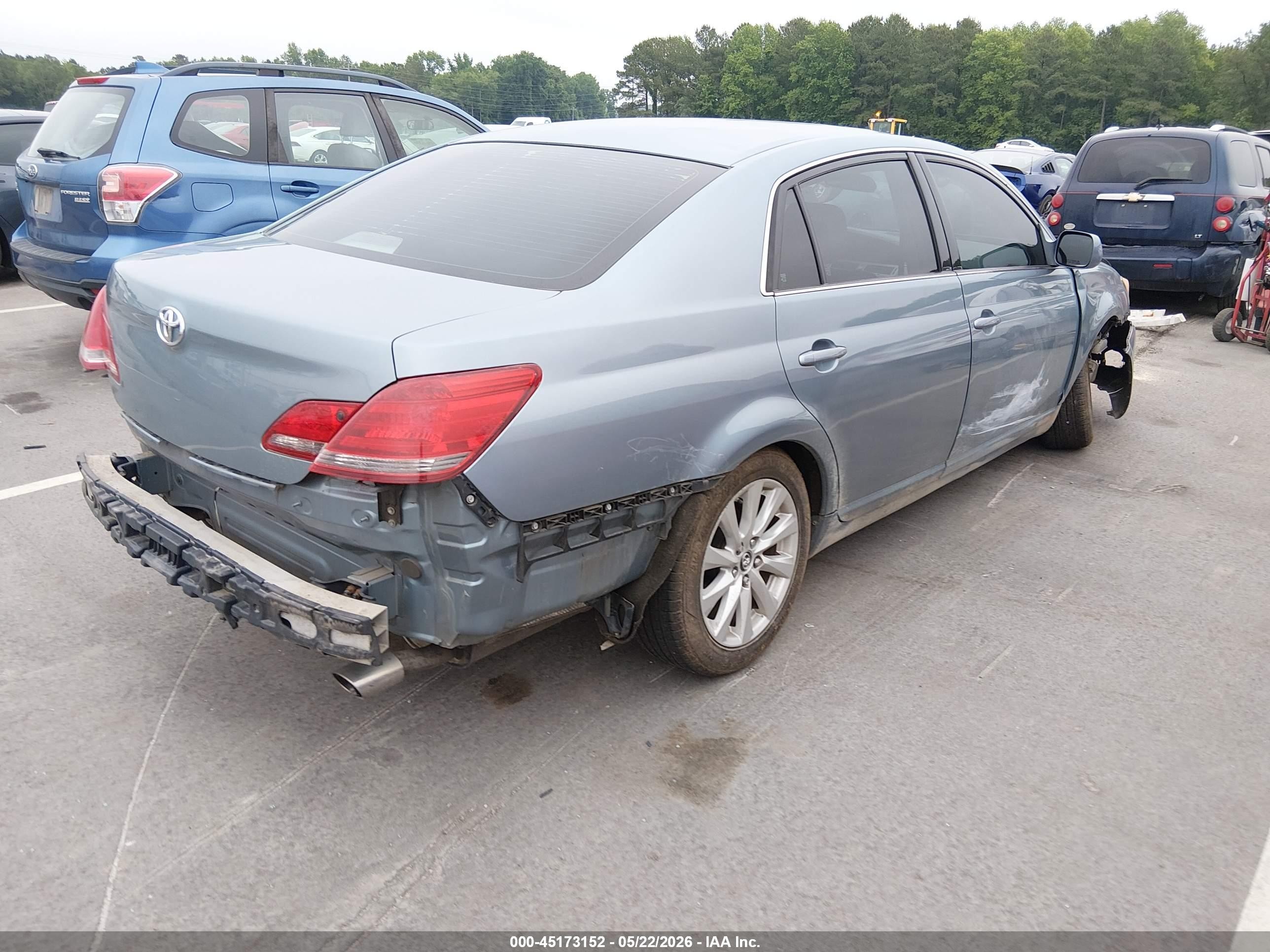 2008 Toyota Avalon Xls Blue vin: 4T1BK36B08U259035