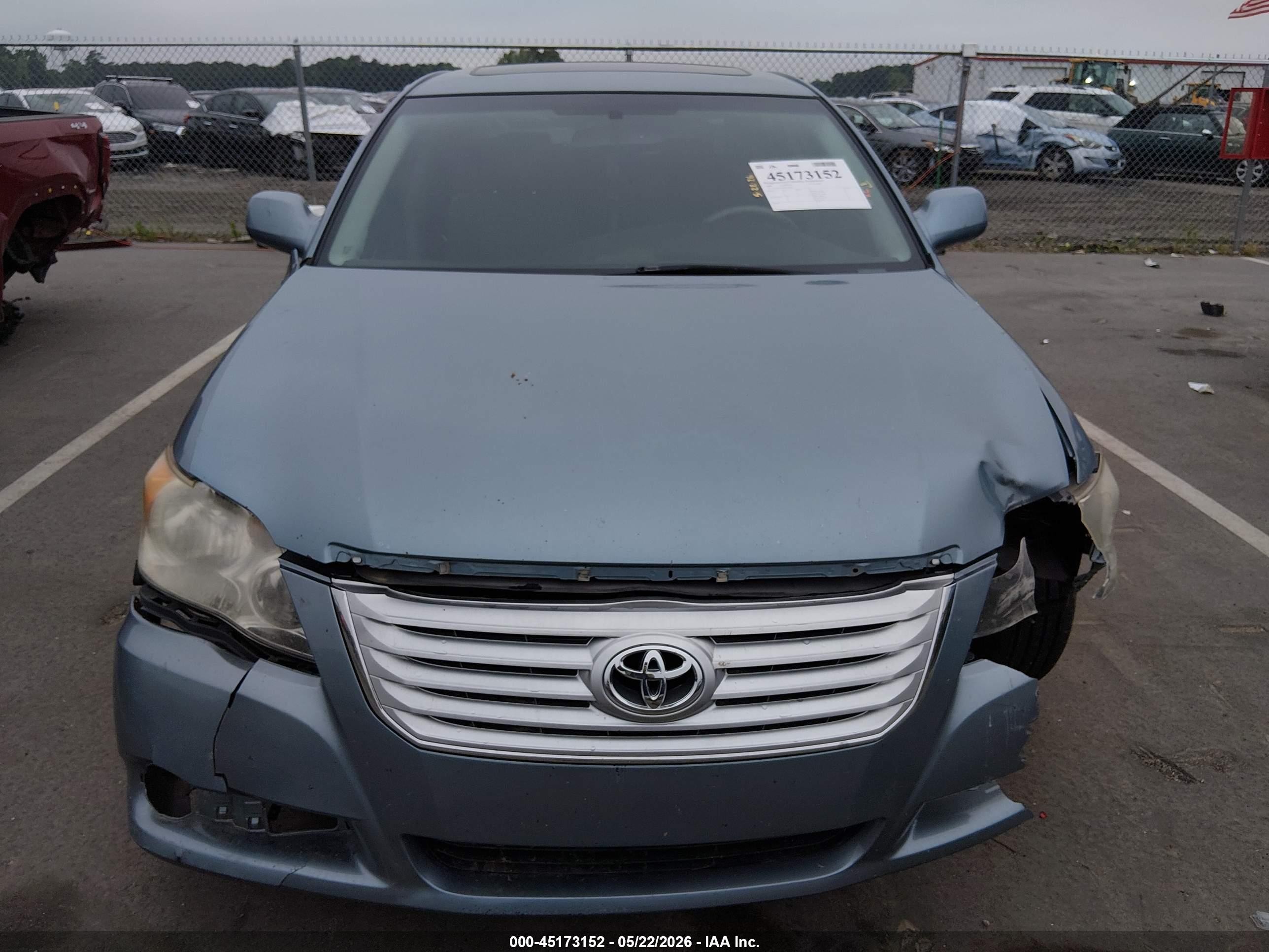 2008 Toyota Avalon Xls Blue vin: 4T1BK36B08U259035