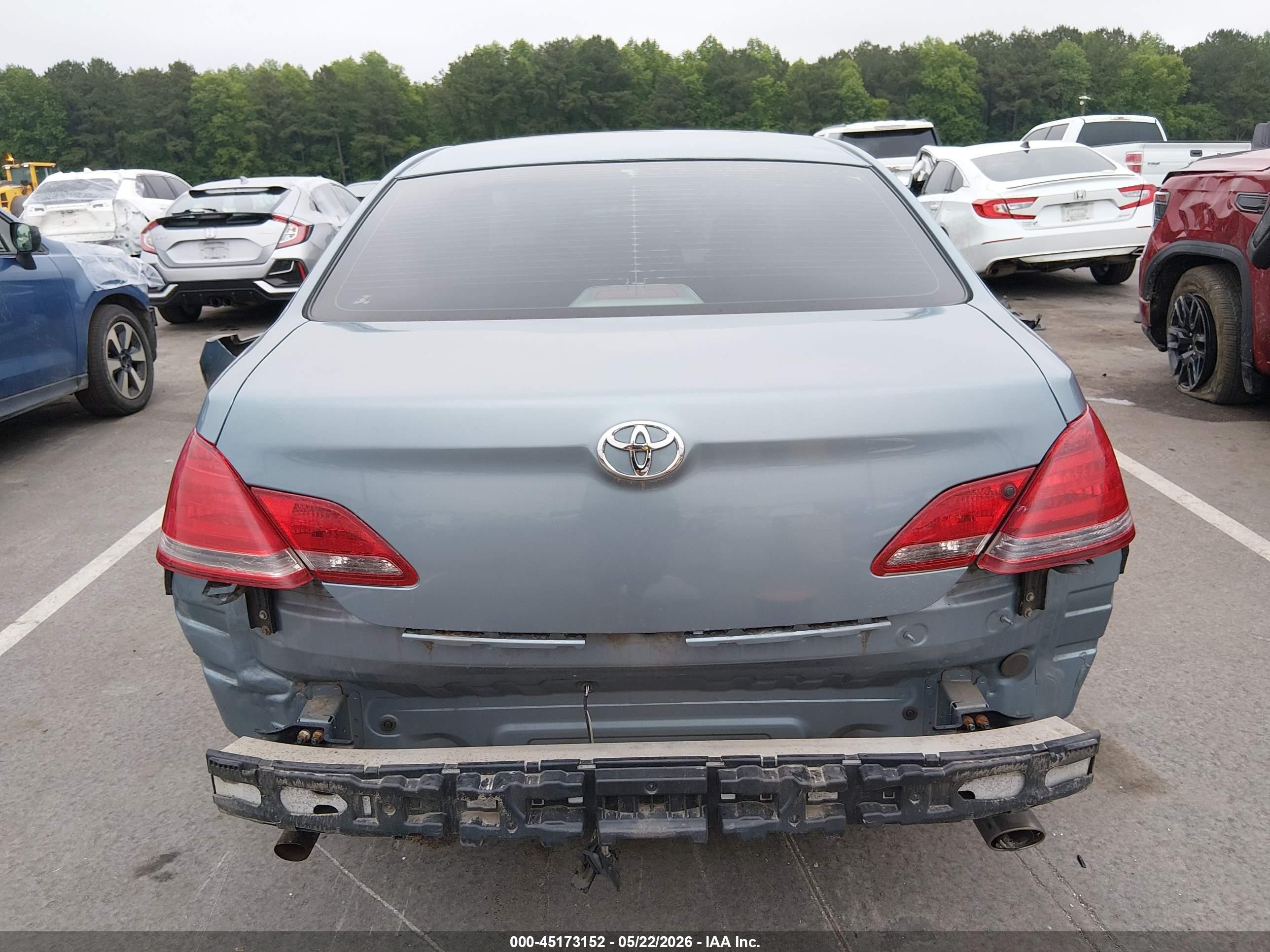 2008 Toyota Avalon Xls Blue vin: 4T1BK36B08U259035