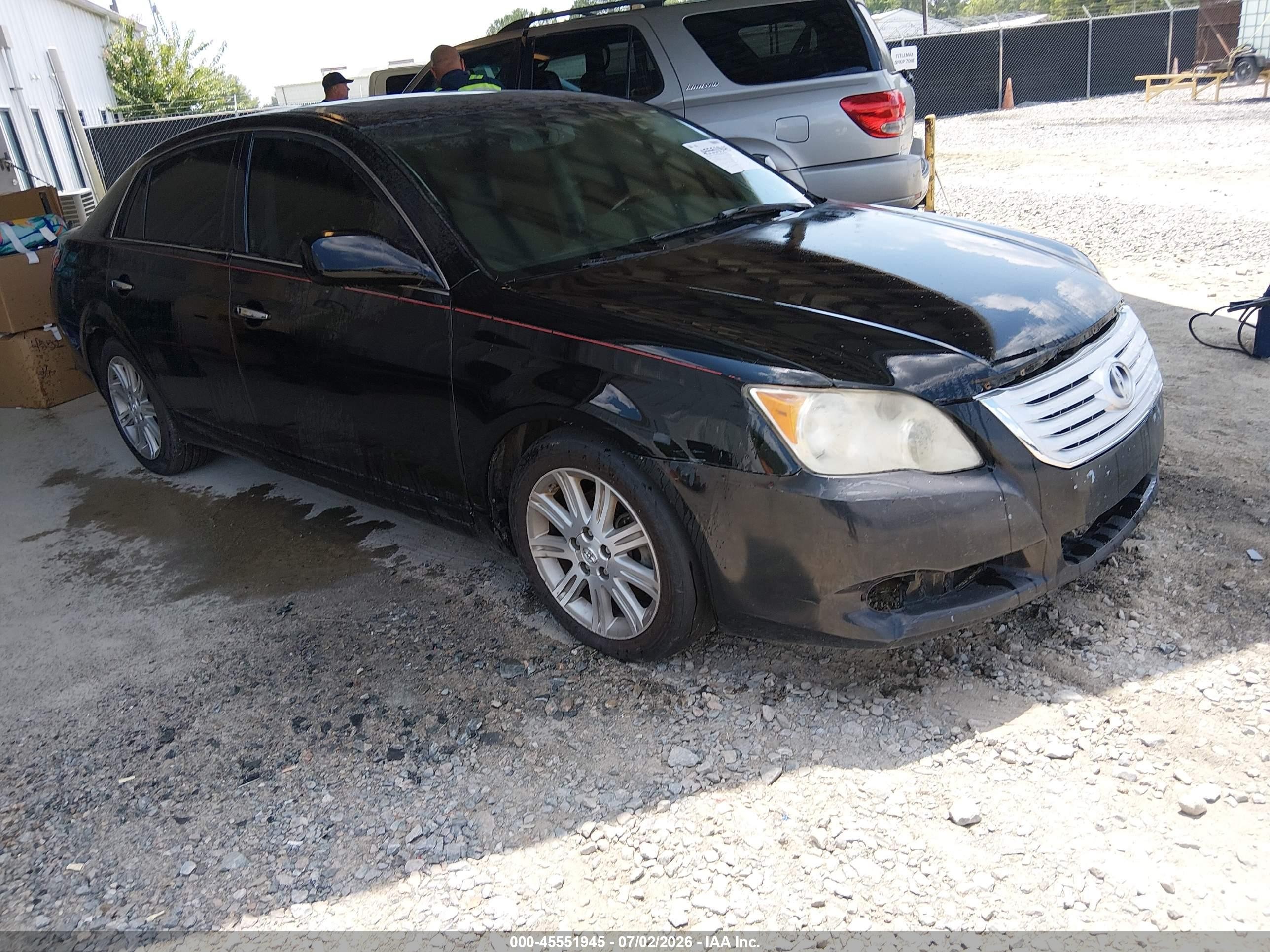2008 Toyota Avalon Limited Черный vin: 4T1BK36B08U263179