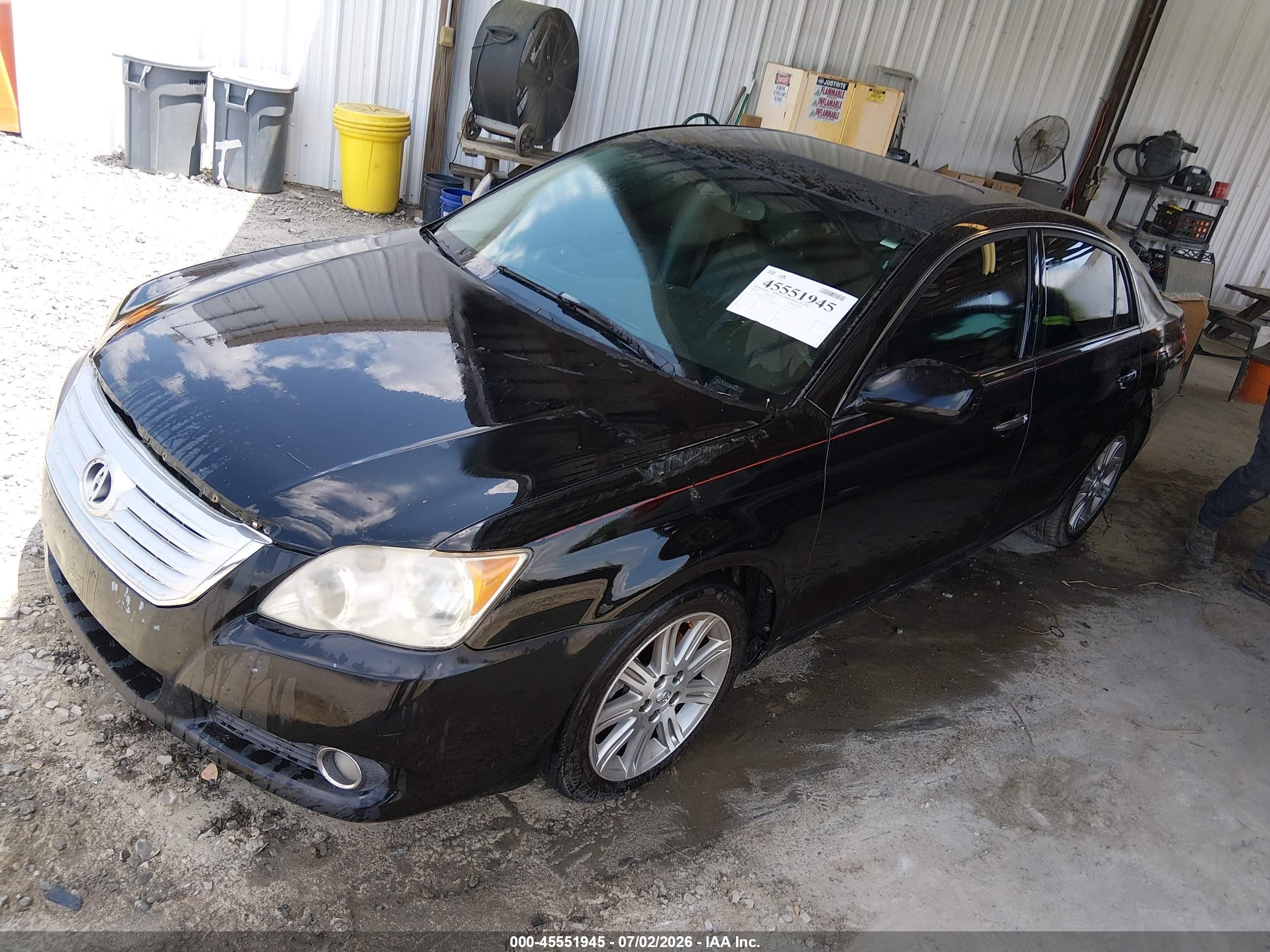 2008 Toyota Avalon Limited Black vin: 4T1BK36B08U263179