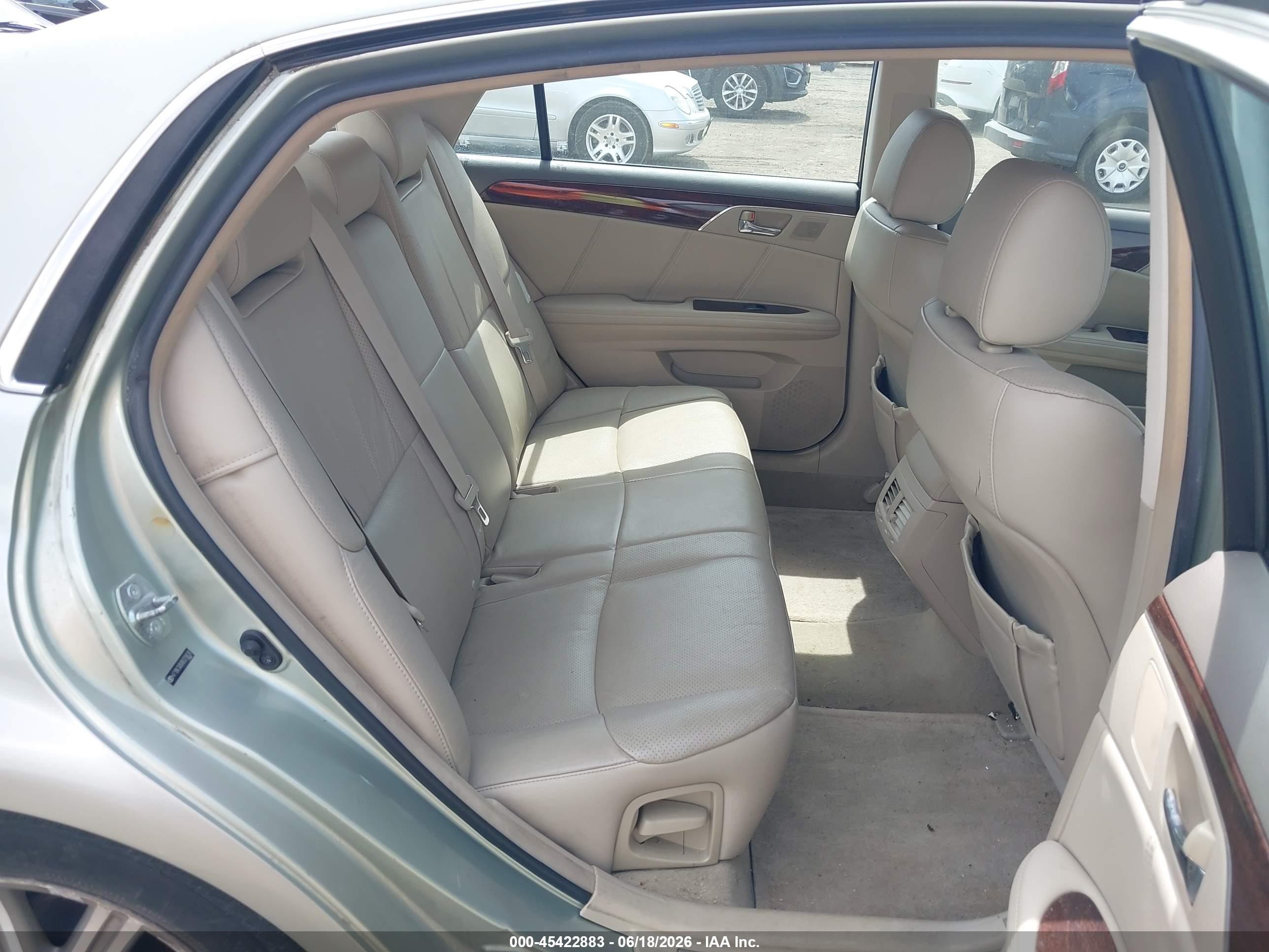 2008 Toyota Avalon Limited Green vin: 4T1BK36B08U278636