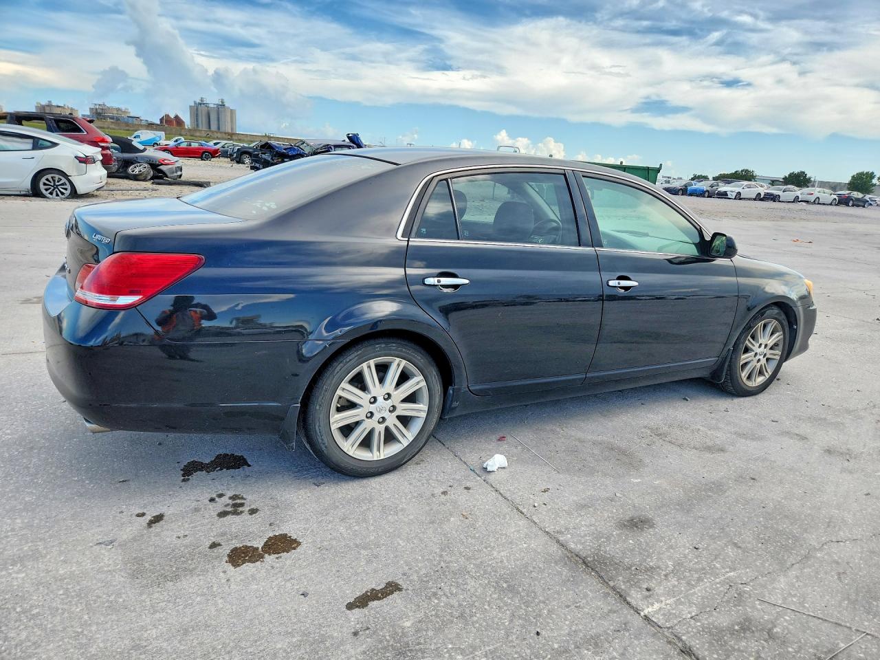 2008 Toyota Avalon Limited Black vin: 4T1BK36B08U284078