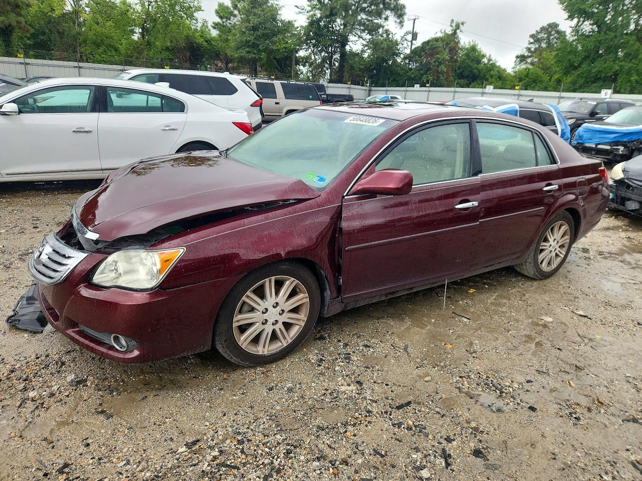 2008 Toyota Avalon Limited Burgundy vin: 4T1BK36B08U302949