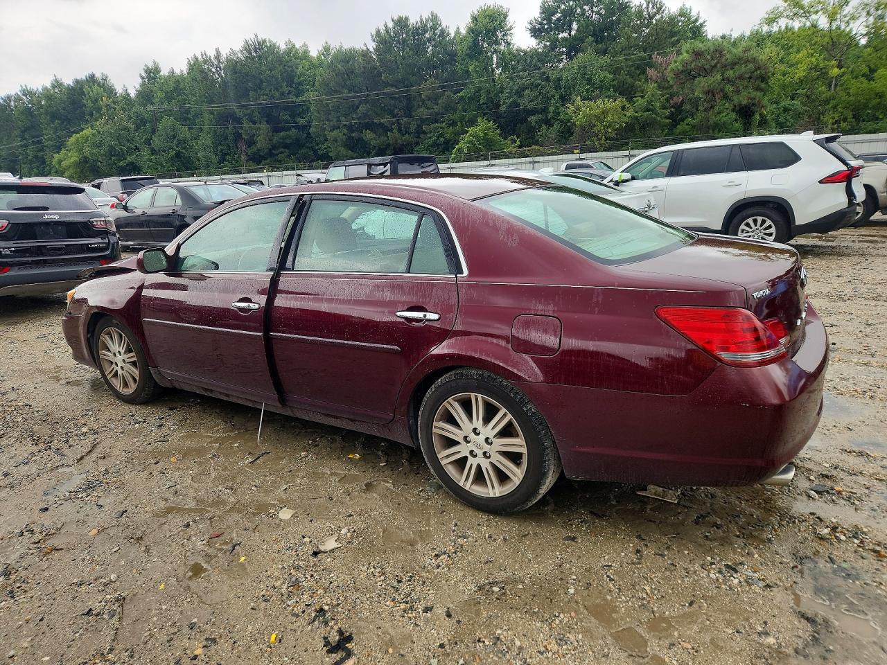 2008 Toyota Avalon Limited Бордовый vin: 4T1BK36B08U302949