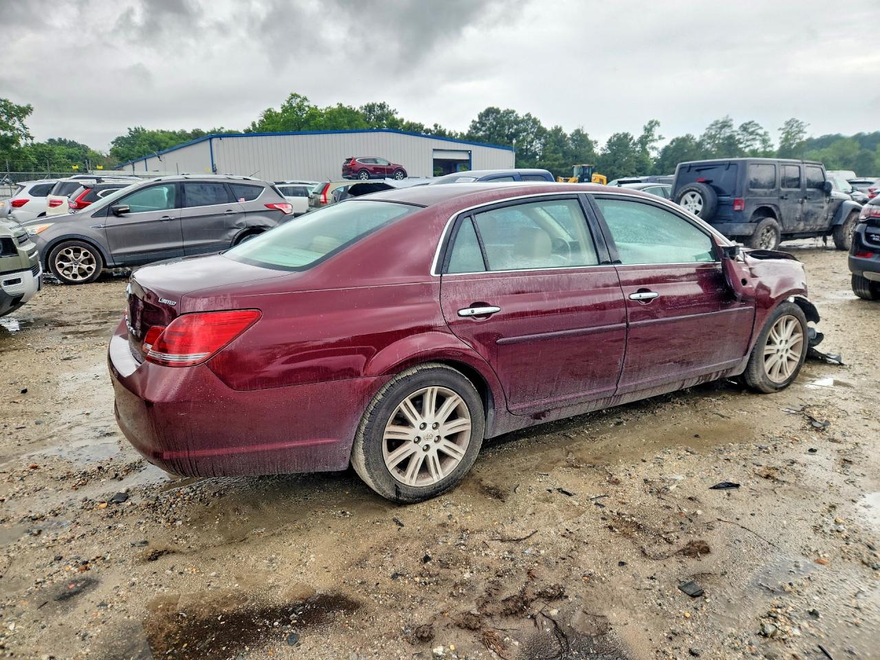 2008 Toyota Avalon Limited Бордовый vin: 4T1BK36B08U302949
