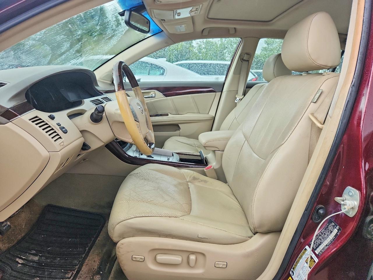 2008 Toyota Avalon Limited Бордовый vin: 4T1BK36B08U302949