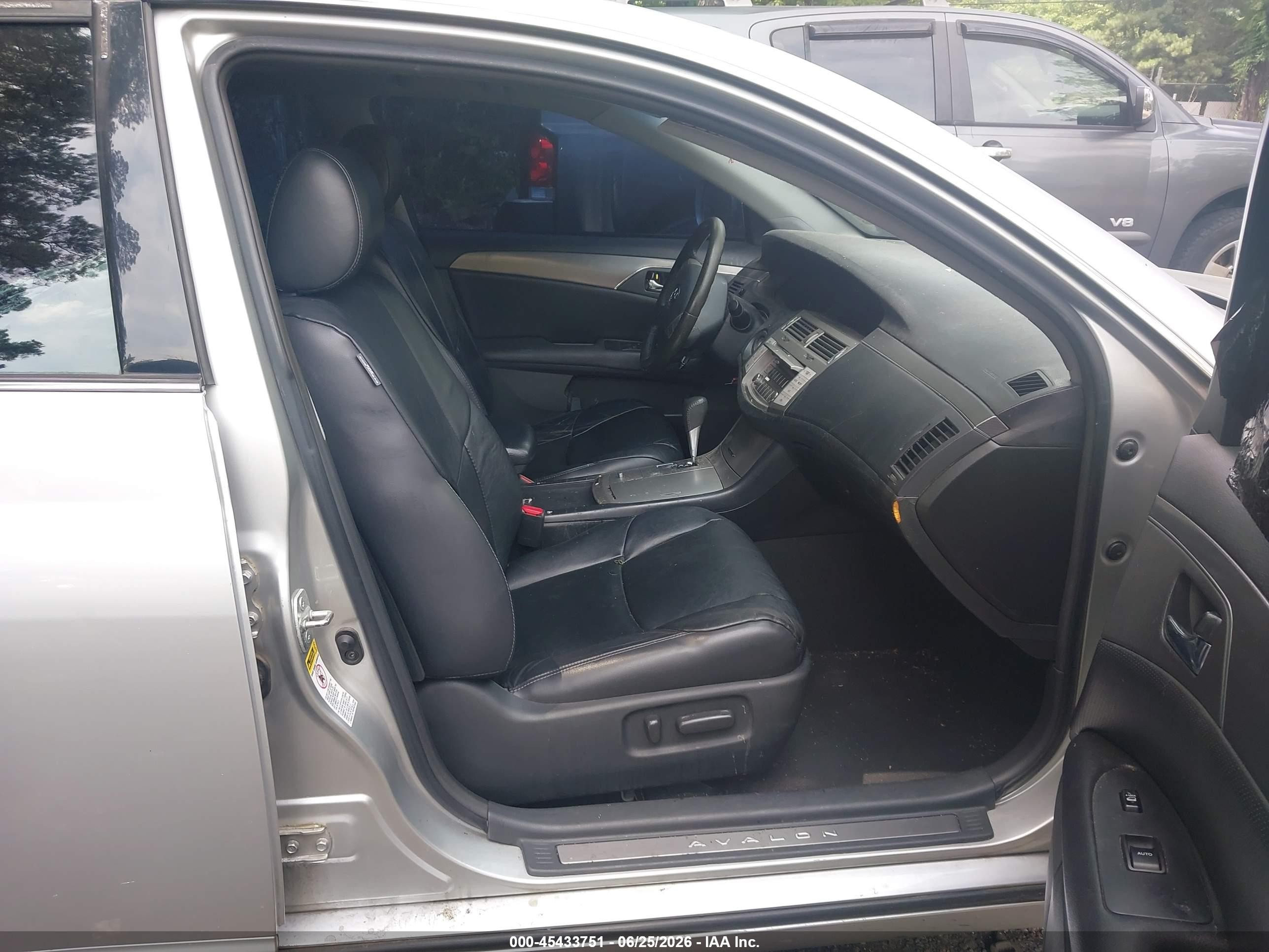 2008 Toyota Avalon Touring Silver vin: 4T1BK36B08U309576
