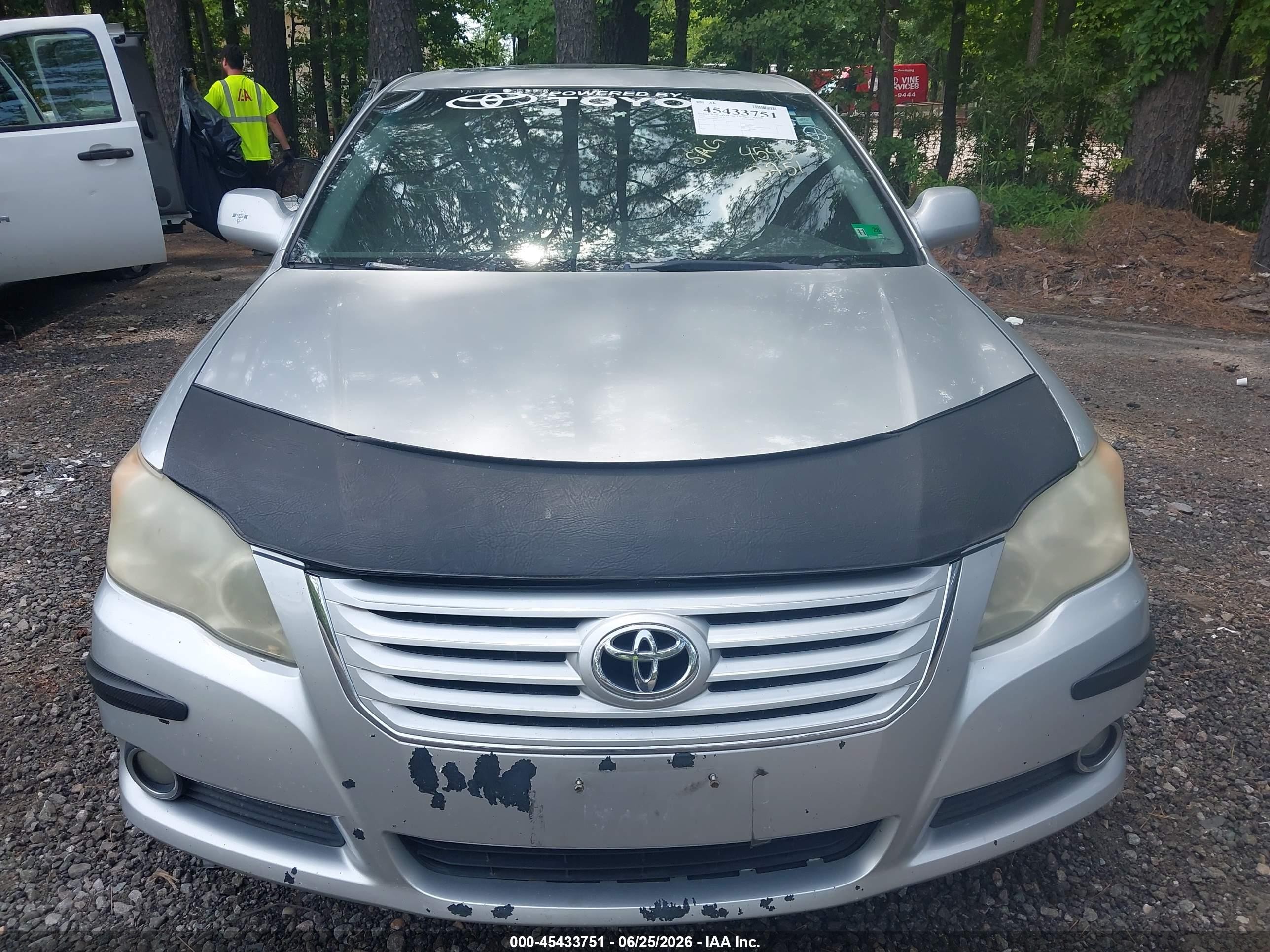 2008 Toyota Avalon Touring Silver vin: 4T1BK36B08U309576