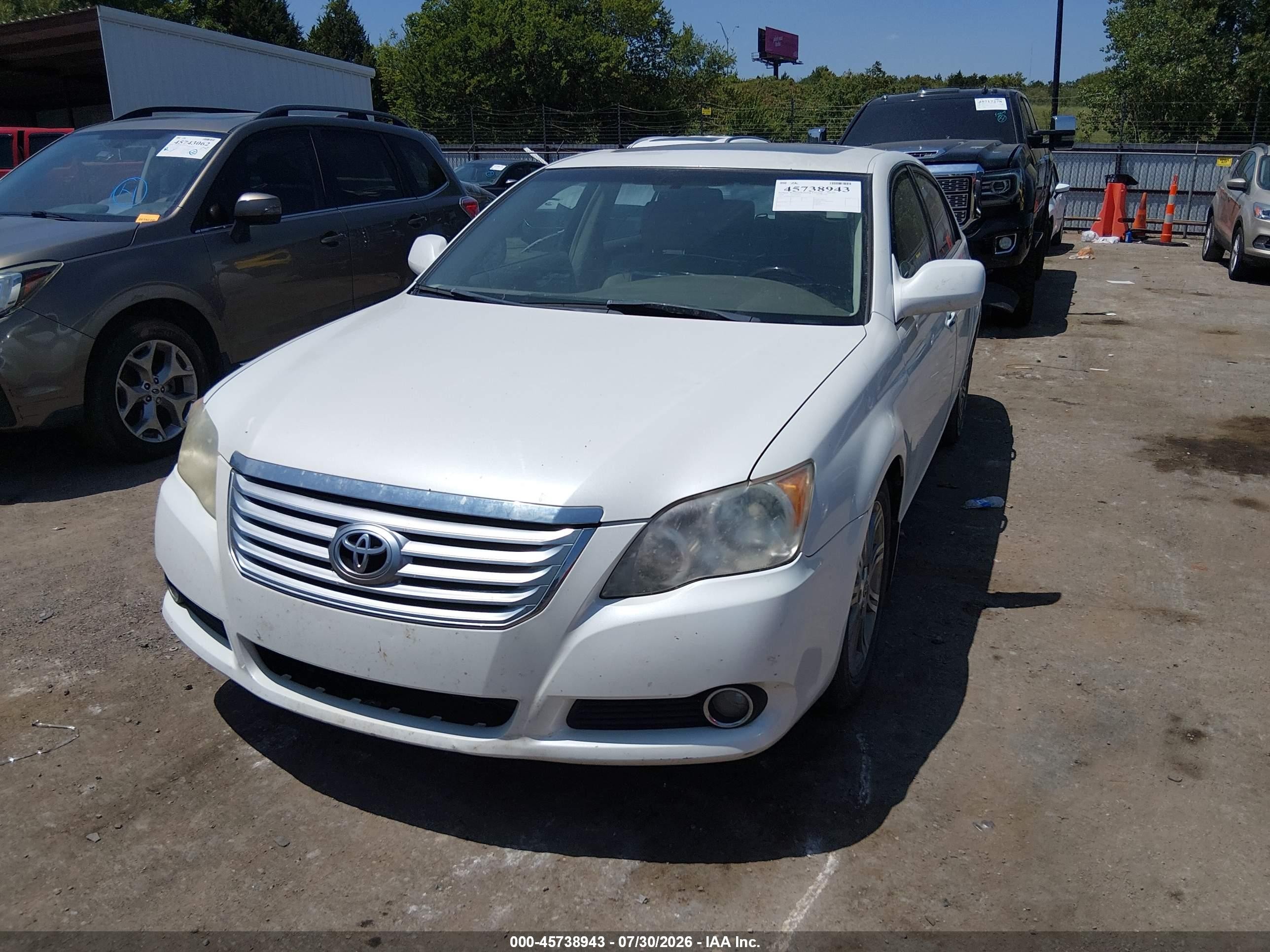 2009 Toyota Avalon Limited White vin: 4T1BK36B09U332017