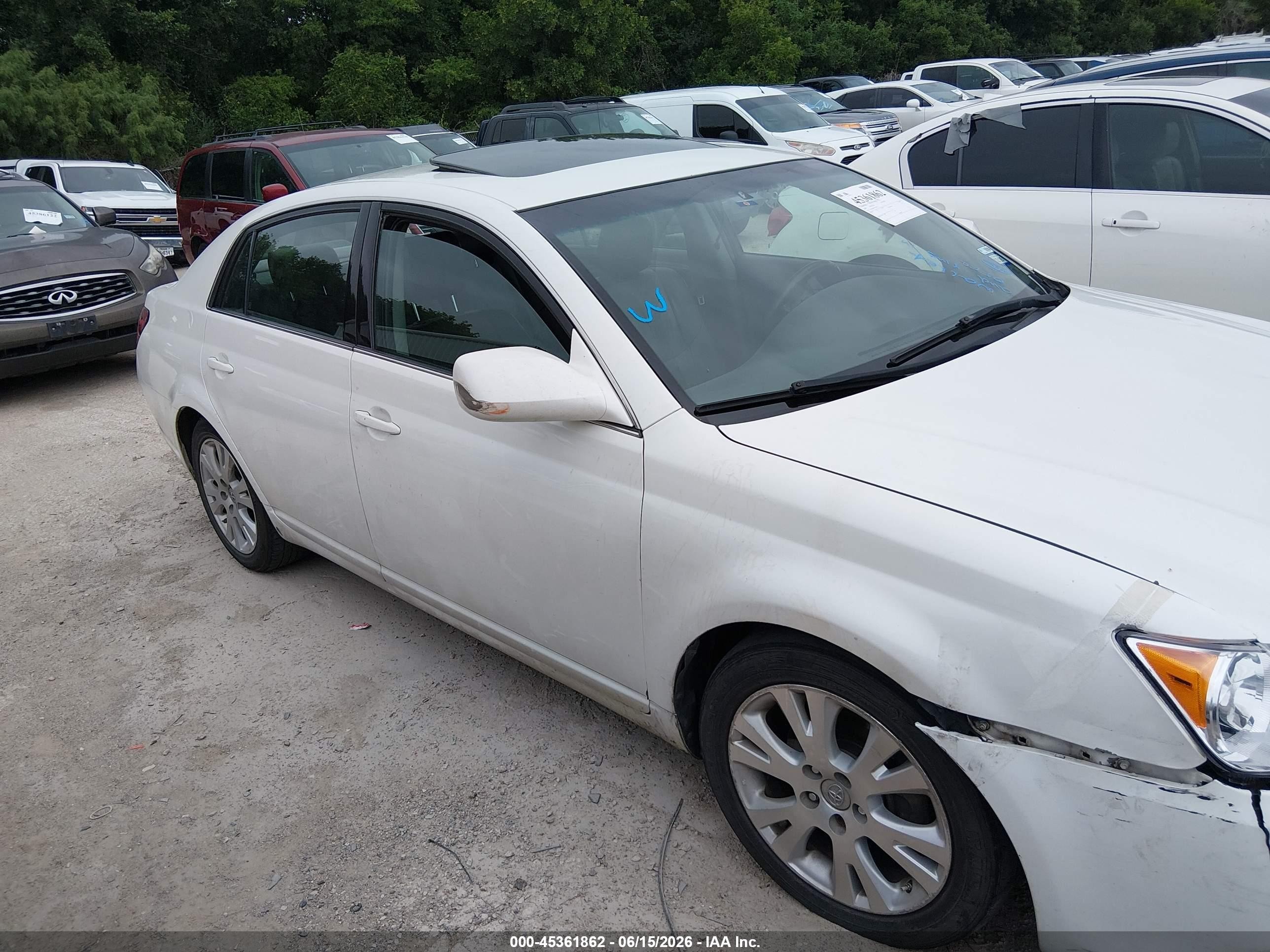 2009 Toyota Avalon Xls White vin: 4T1BK36B09U349531