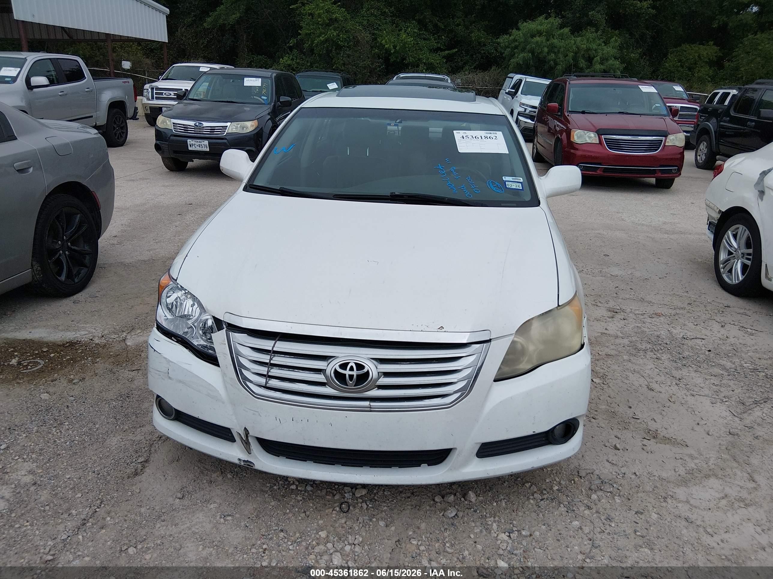 2009 Toyota Avalon Xls White vin: 4T1BK36B09U349531