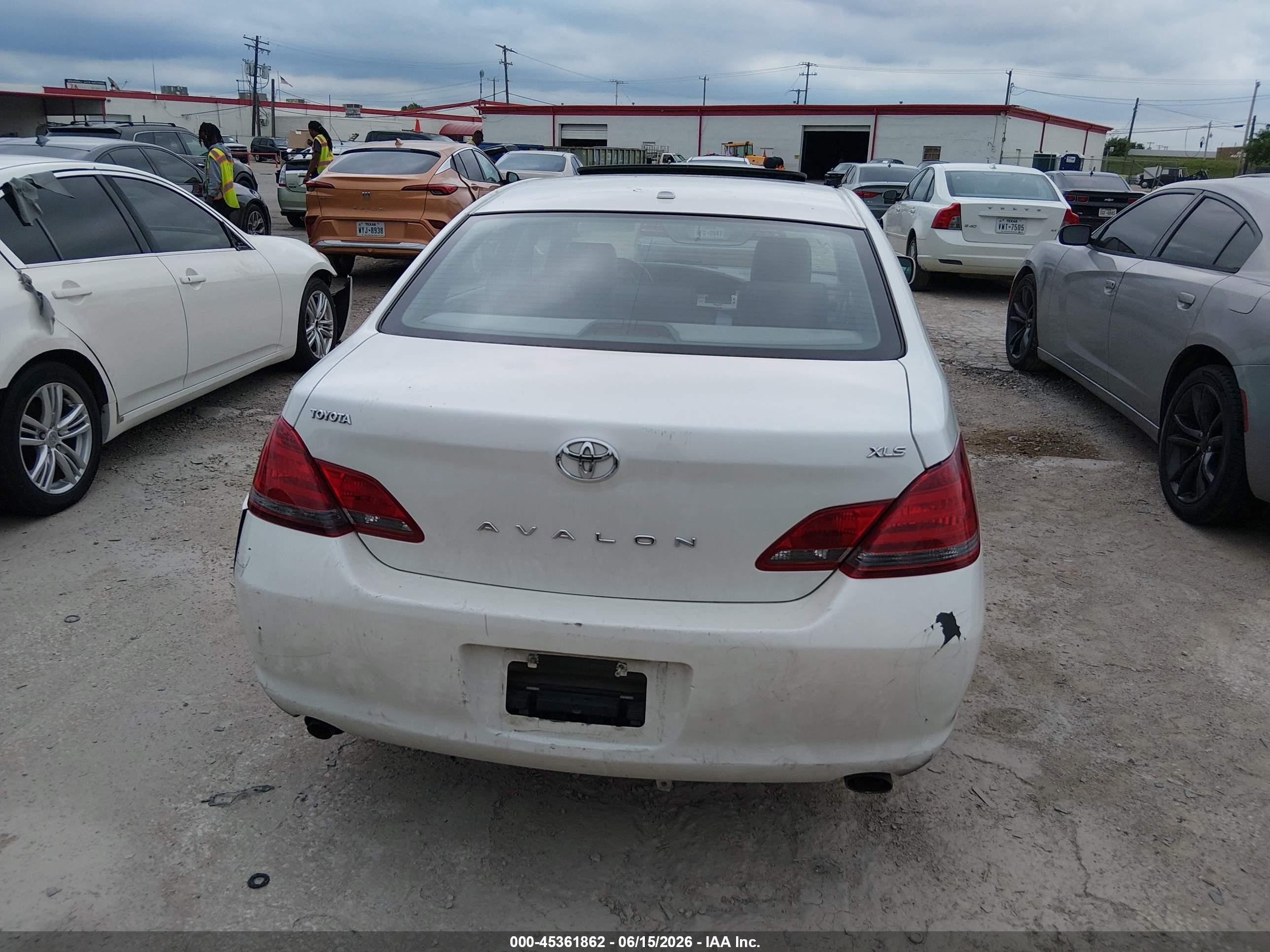 2009 Toyota Avalon Xls White vin: 4T1BK36B09U349531