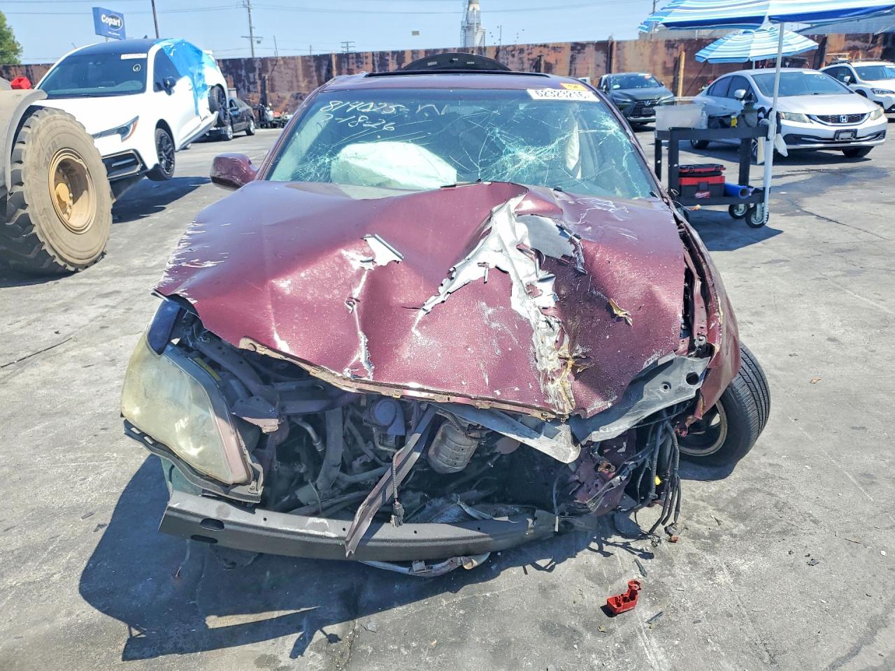 2005 Toyota Avalon Touring Burgundy vin: 4T1BK36B15U001425