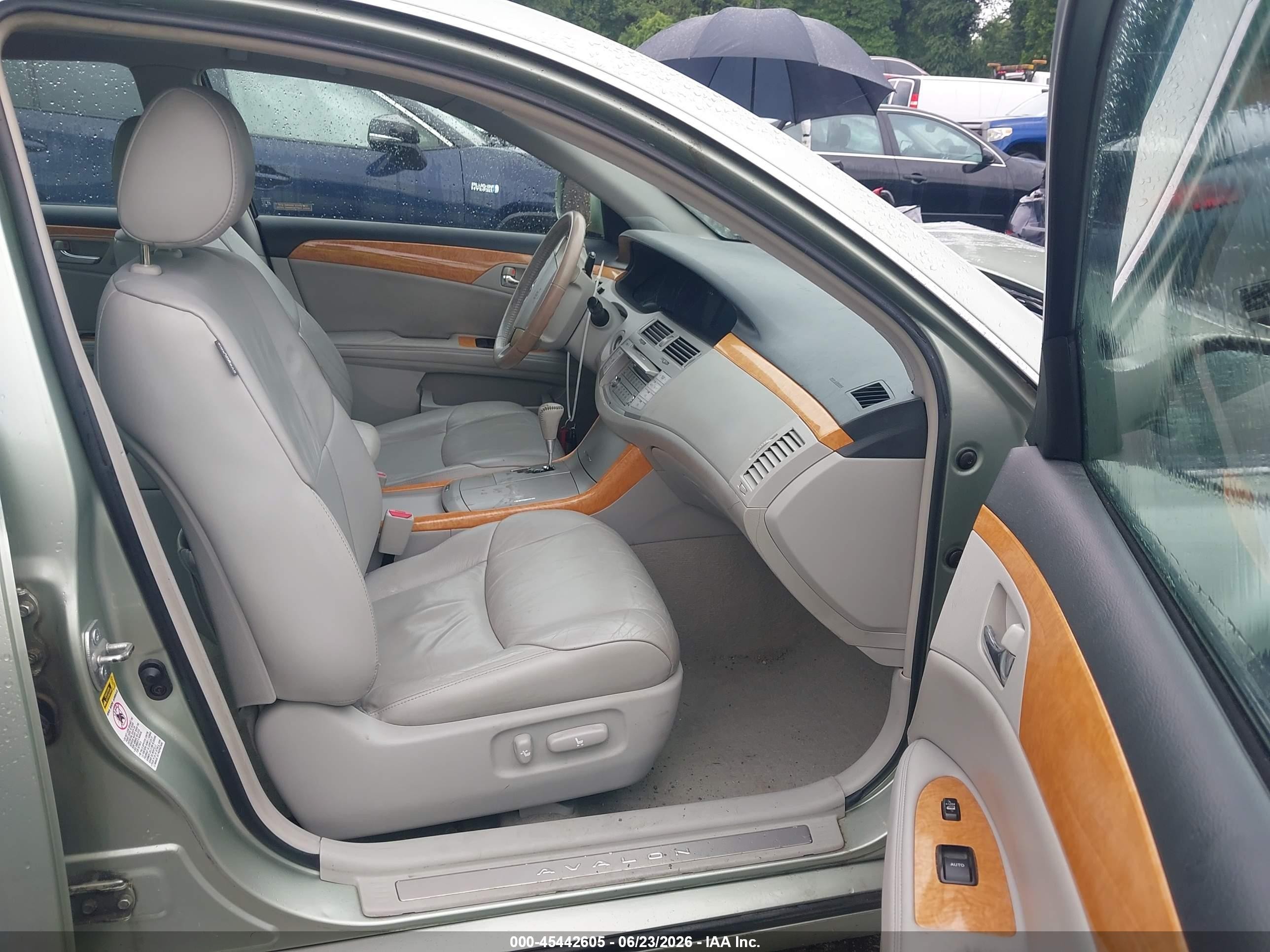 2005 Toyota Avalon Xls Зеленый vin: 4T1BK36B15U011338