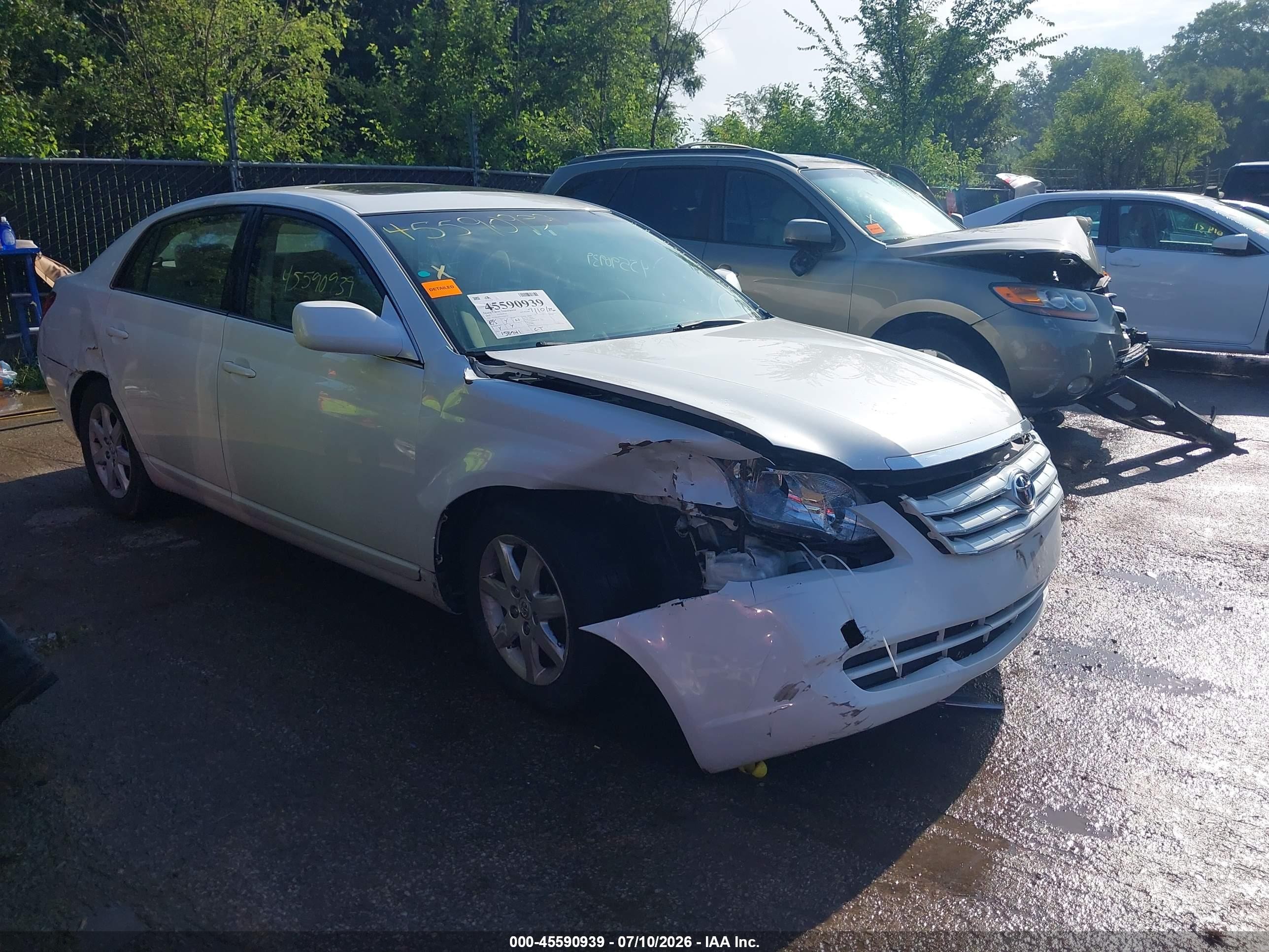 2005 Toyota Avalon Xl Белый vin: 4T1BK36B15U028141