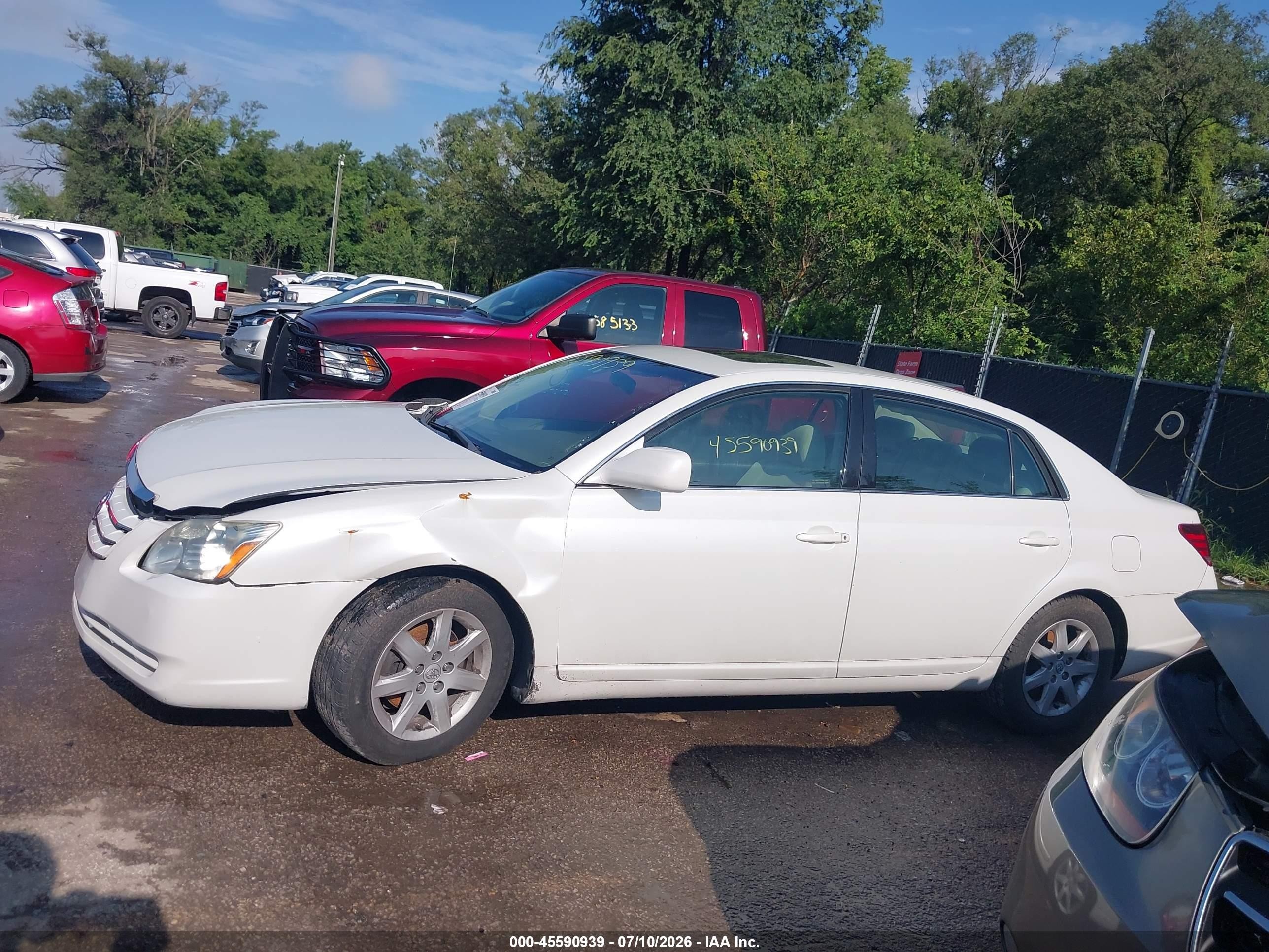2005 Toyota Avalon Xl White vin: 4T1BK36B15U028141
