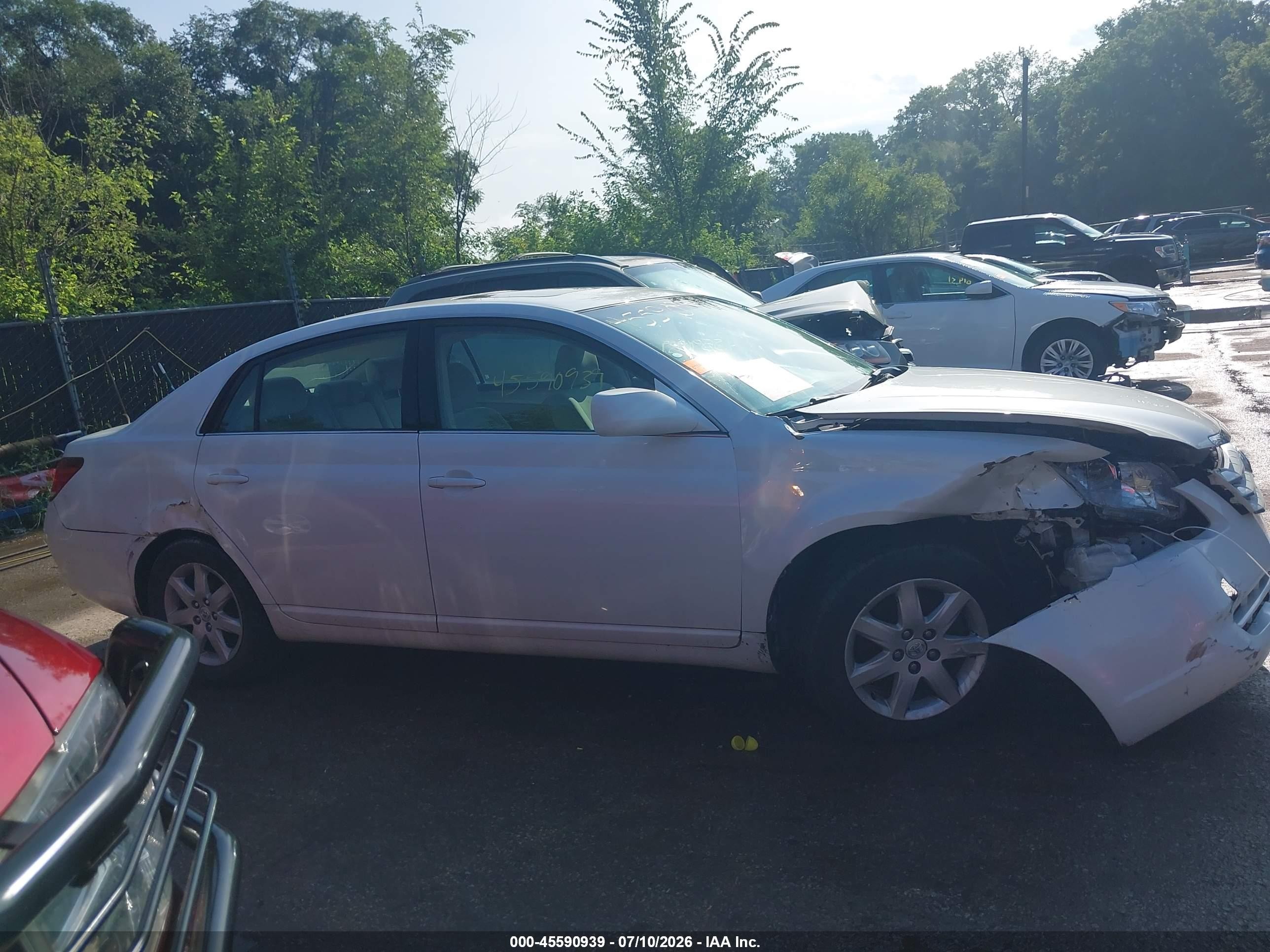 2005 Toyota Avalon Xl White vin: 4T1BK36B15U028141