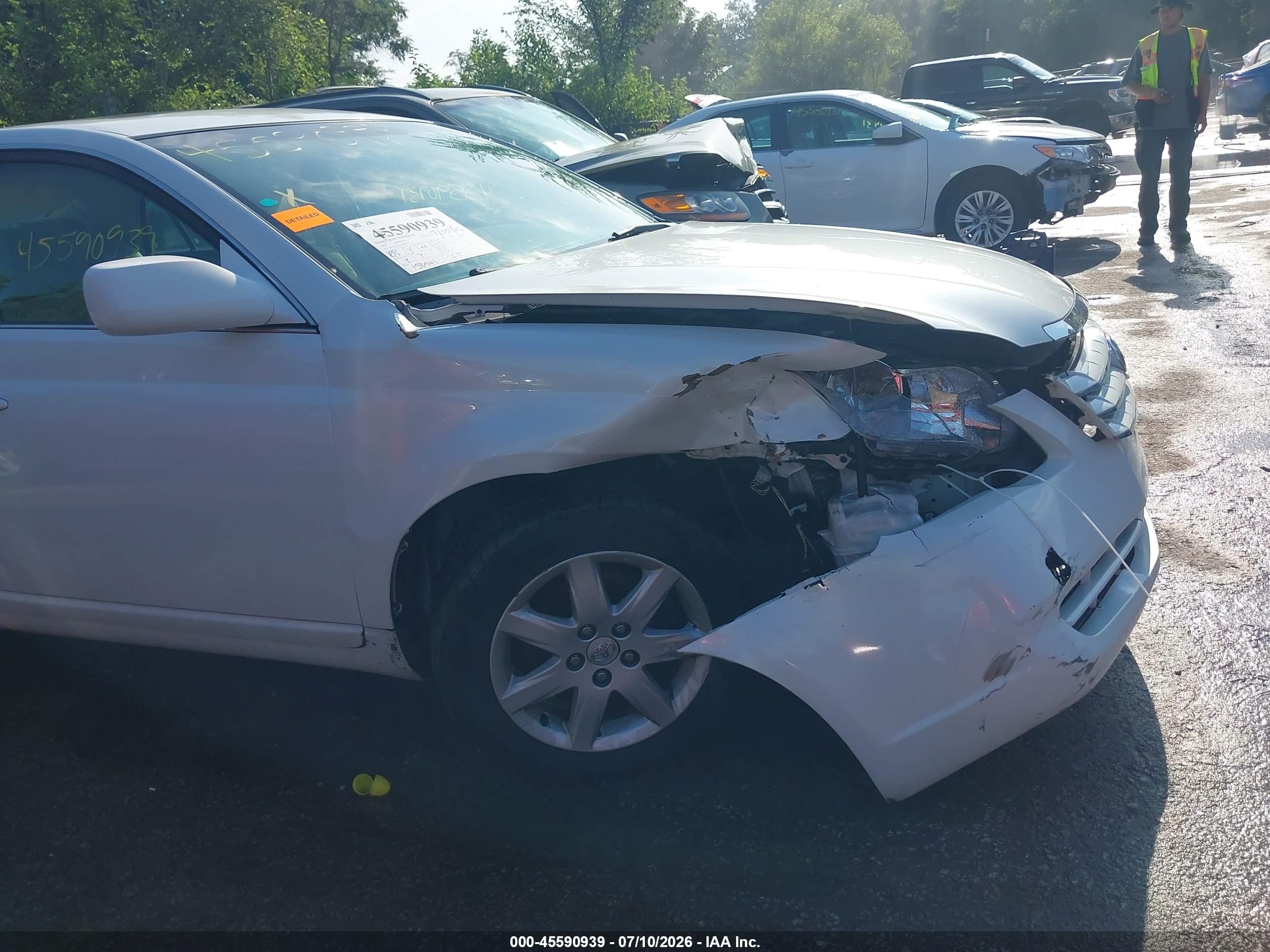 2005 Toyota Avalon Xl White vin: 4T1BK36B15U028141