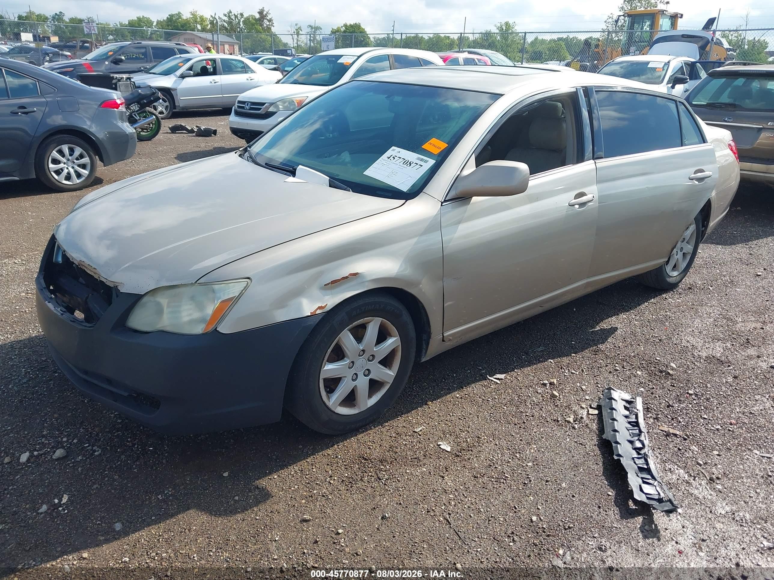 2005 Toyota Avalon Xl Champagne vin: 4T1BK36B15U061219