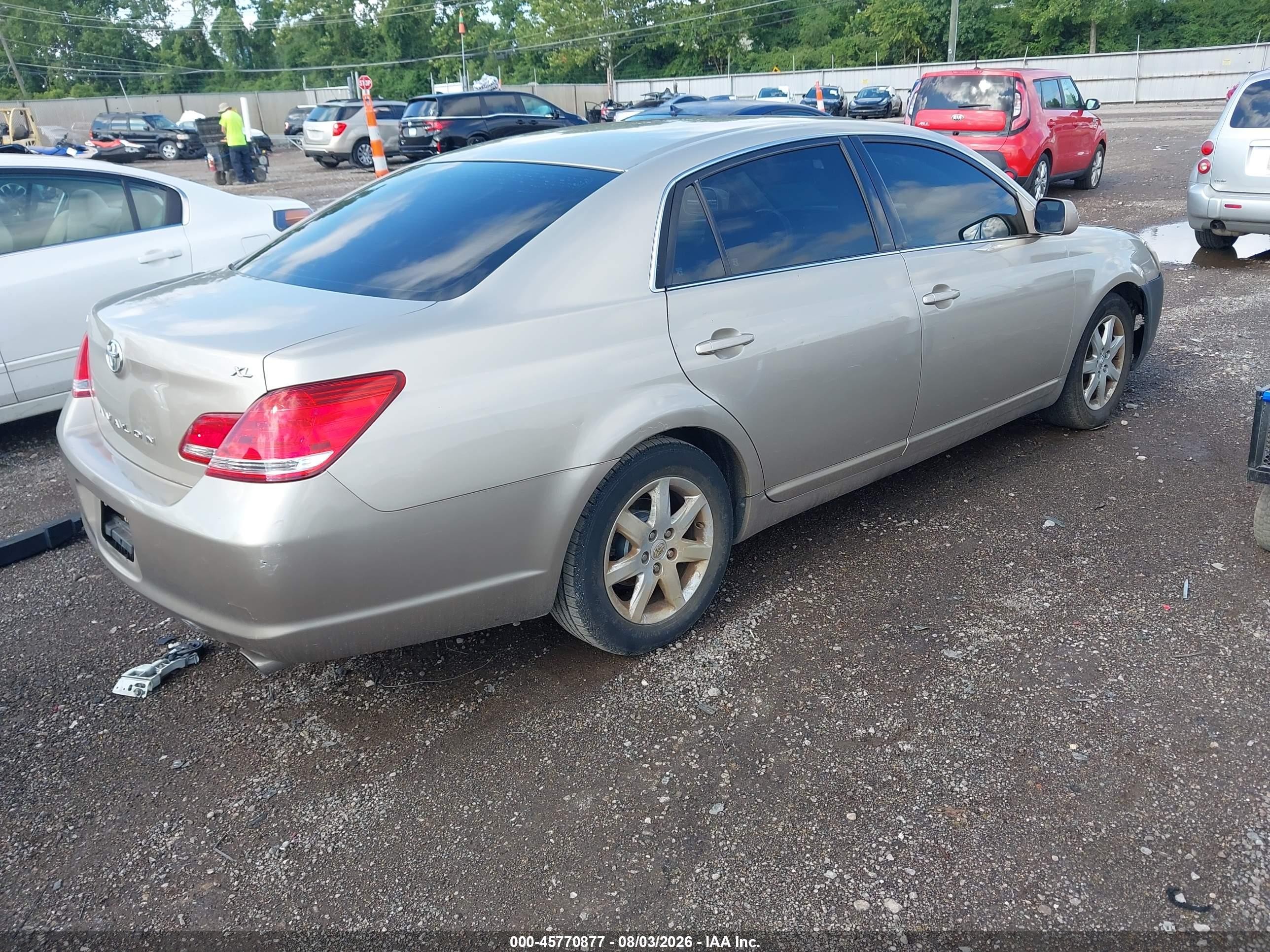 2005 Toyota Avalon Xl Champagne vin: 4T1BK36B15U061219