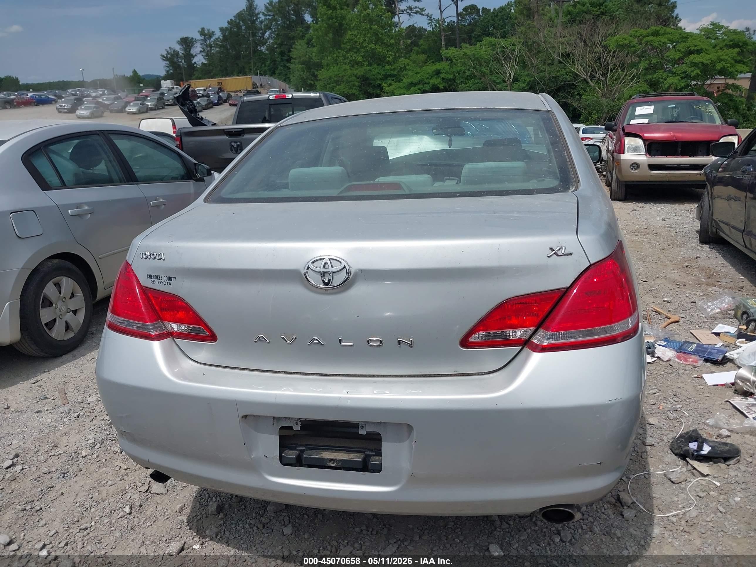 2006 Toyota Avalon Xl Silver vin: 4T1BK36B16U070052