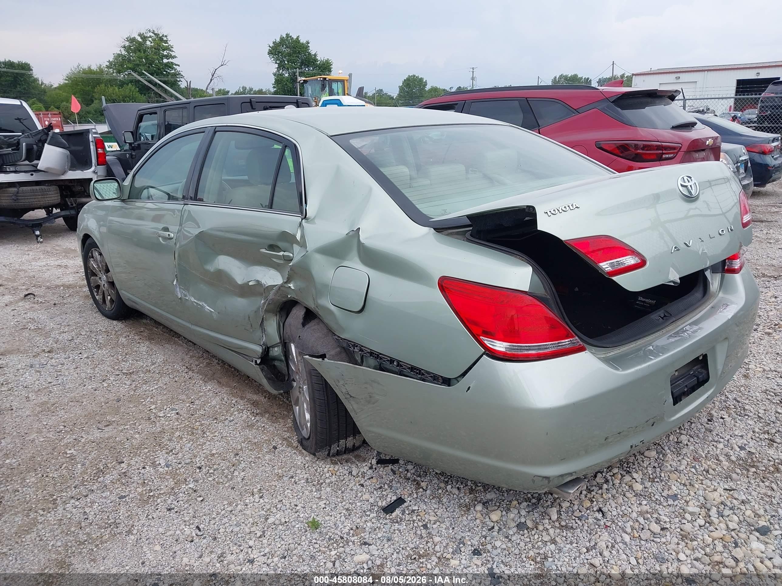 2006 Toyota Avalon Xls Green vin: 4T1BK36B16U107018