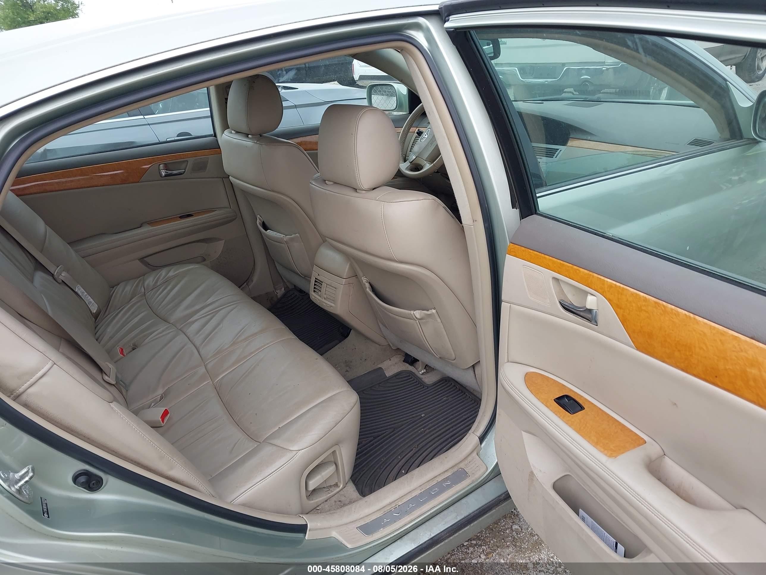2006 Toyota Avalon Xls Green vin: 4T1BK36B16U107018