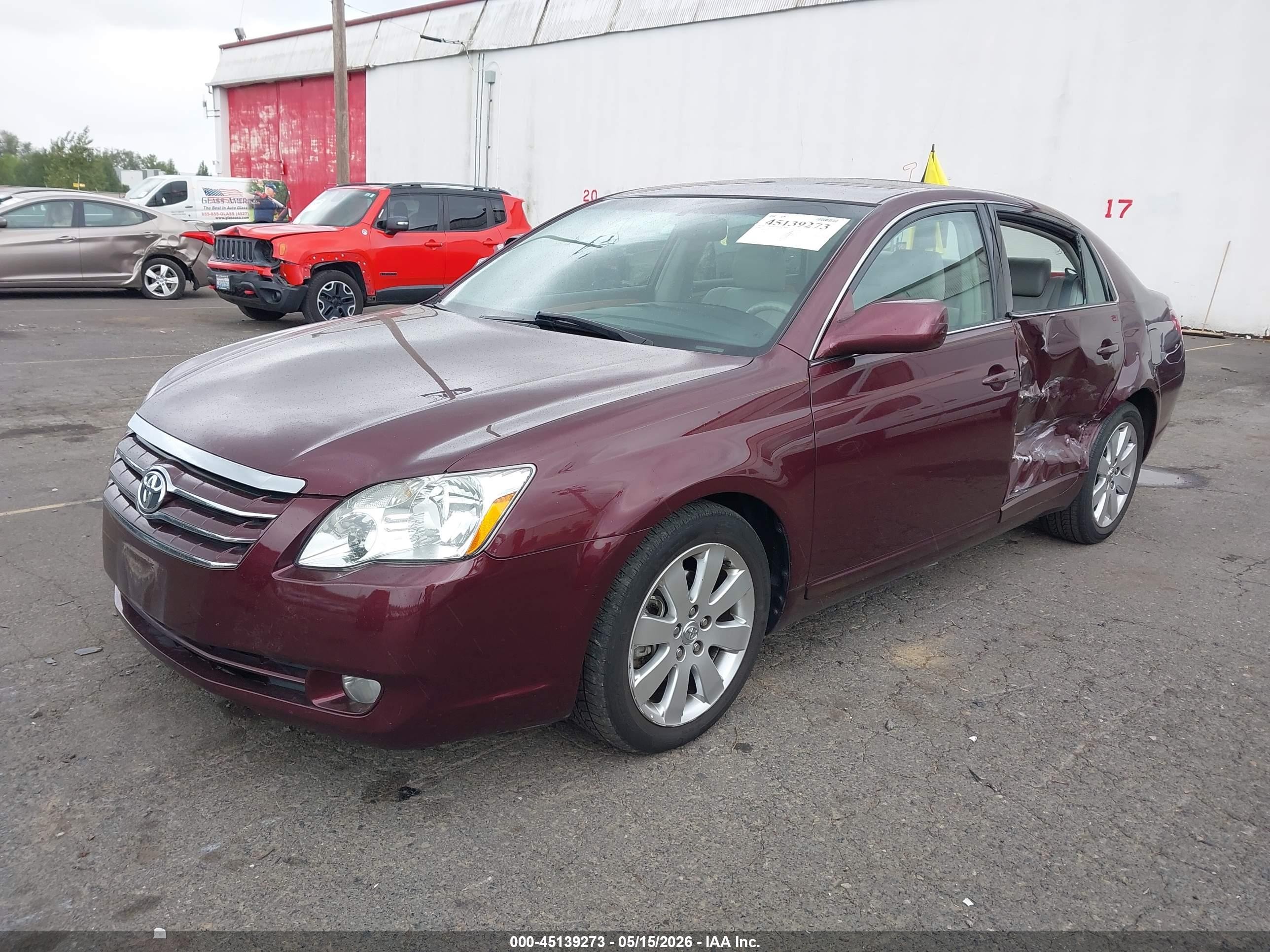 2006 Toyota Avalon Xls Maroon vin: 4T1BK36B16U113661