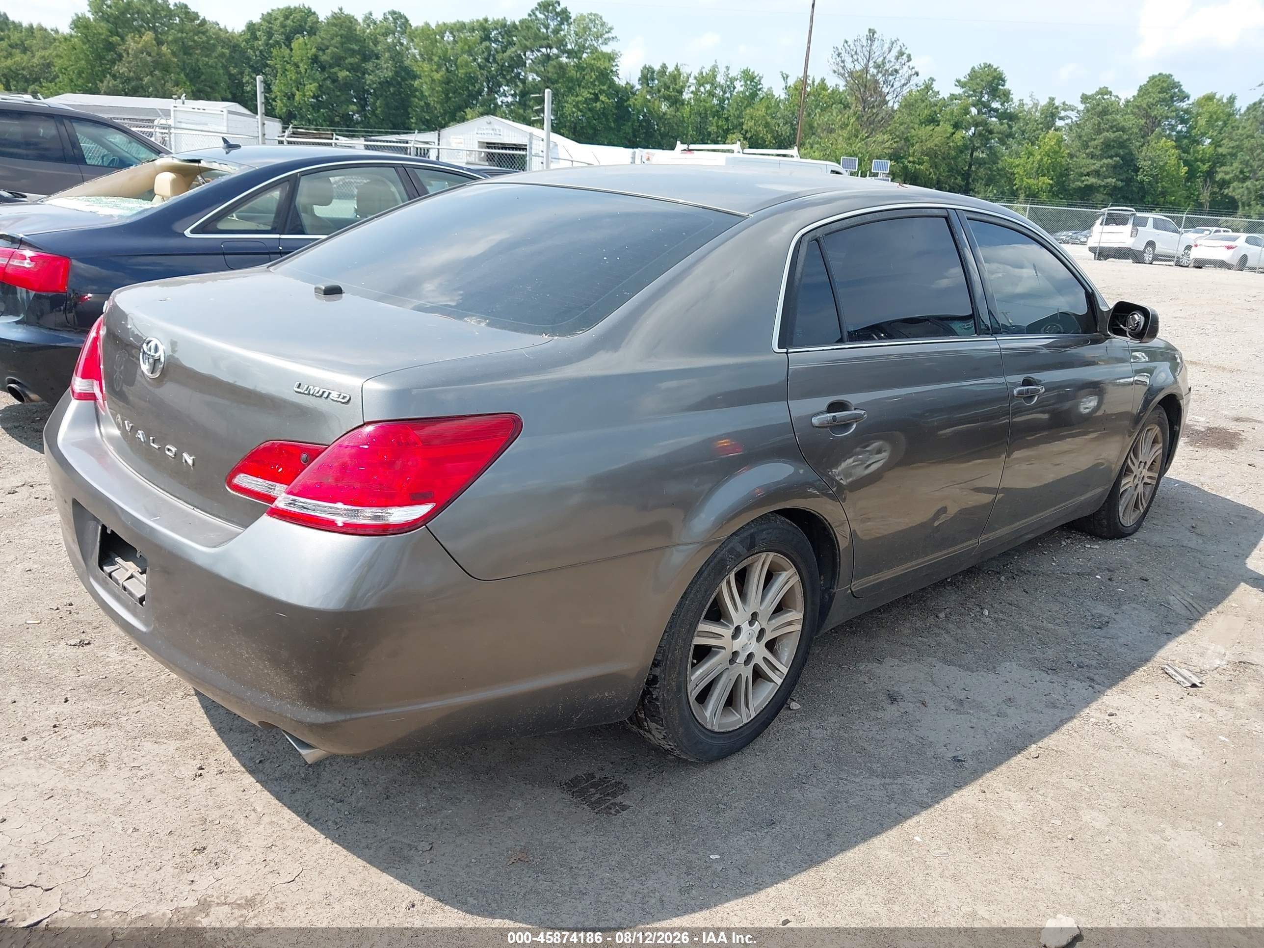 2006 Toyota Avalon Limited Gray vin: 4T1BK36B16U120982