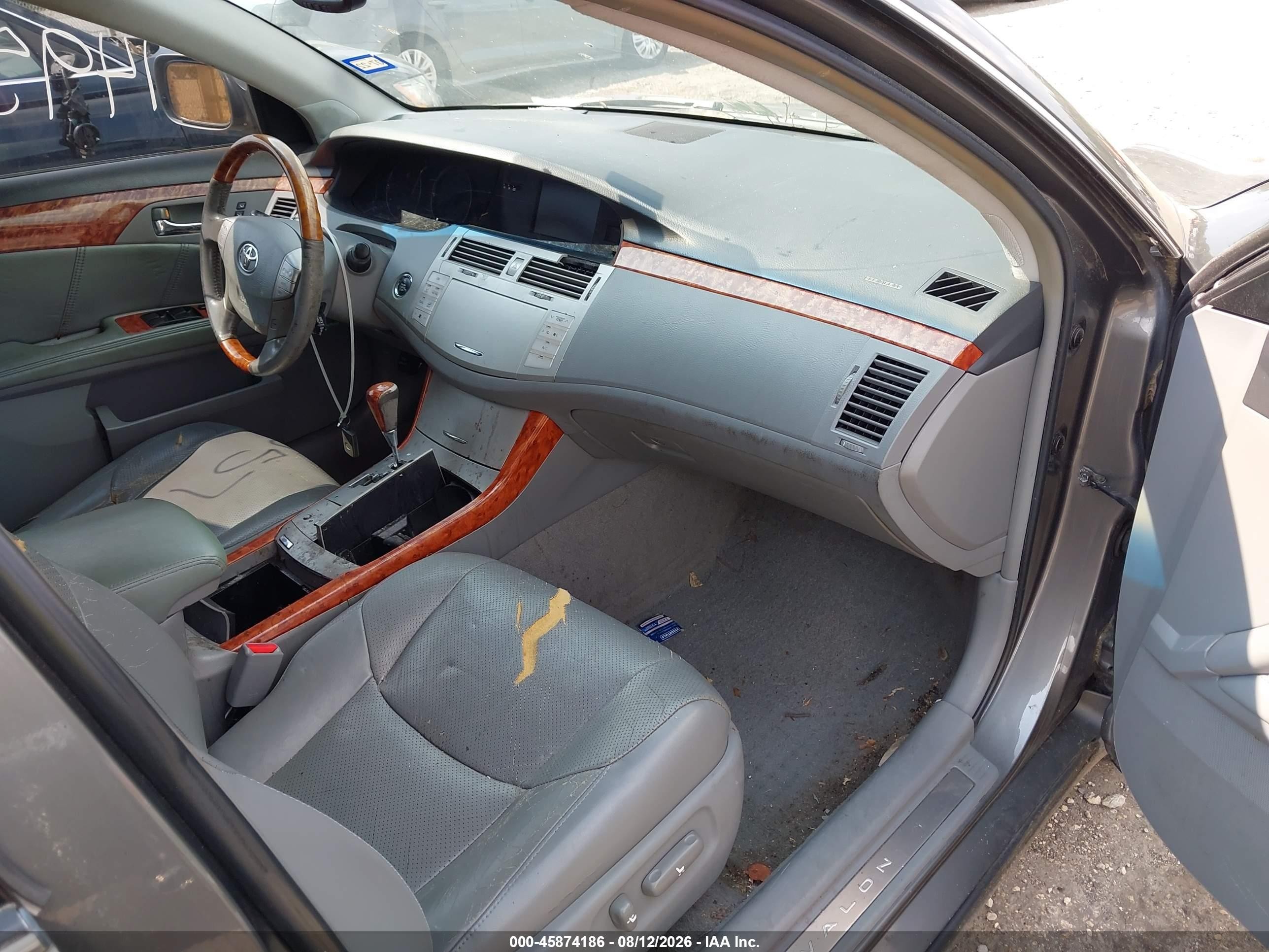 2006 Toyota Avalon Limited Gray vin: 4T1BK36B16U120982