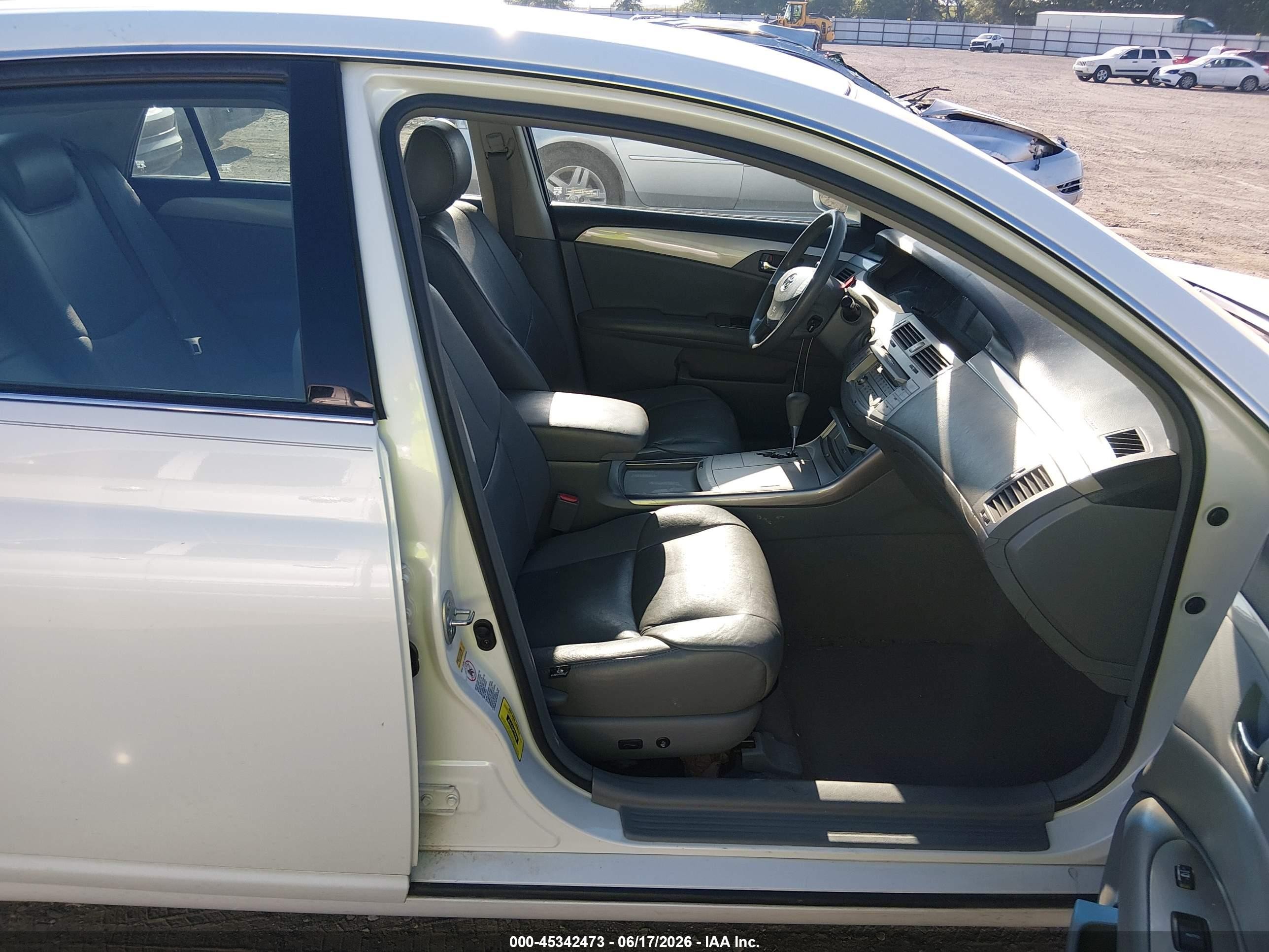 2006 Toyota Avalon Xl White vin: 4T1BK36B16U165534