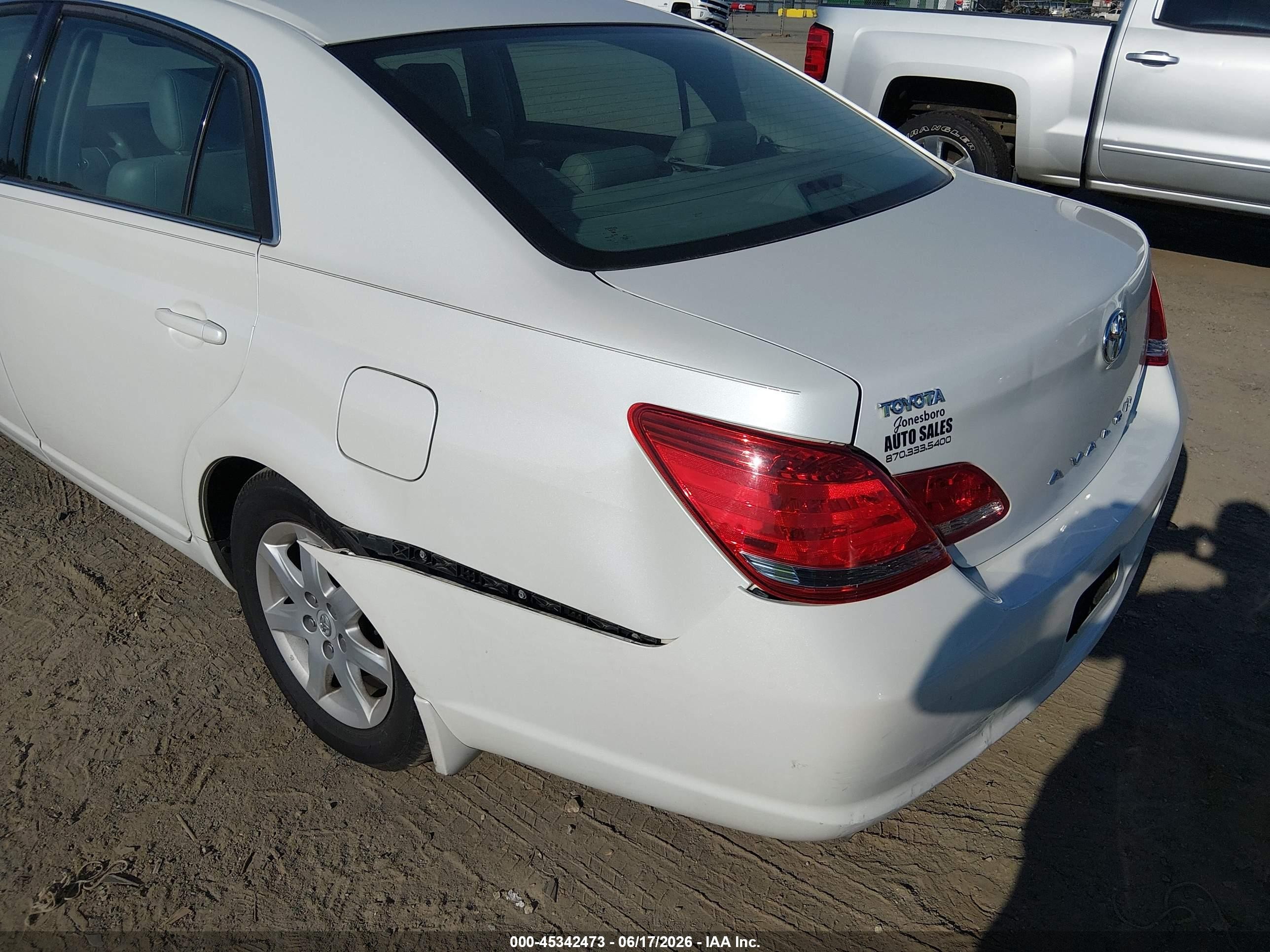 2006 Toyota Avalon Xl White vin: 4T1BK36B16U165534
