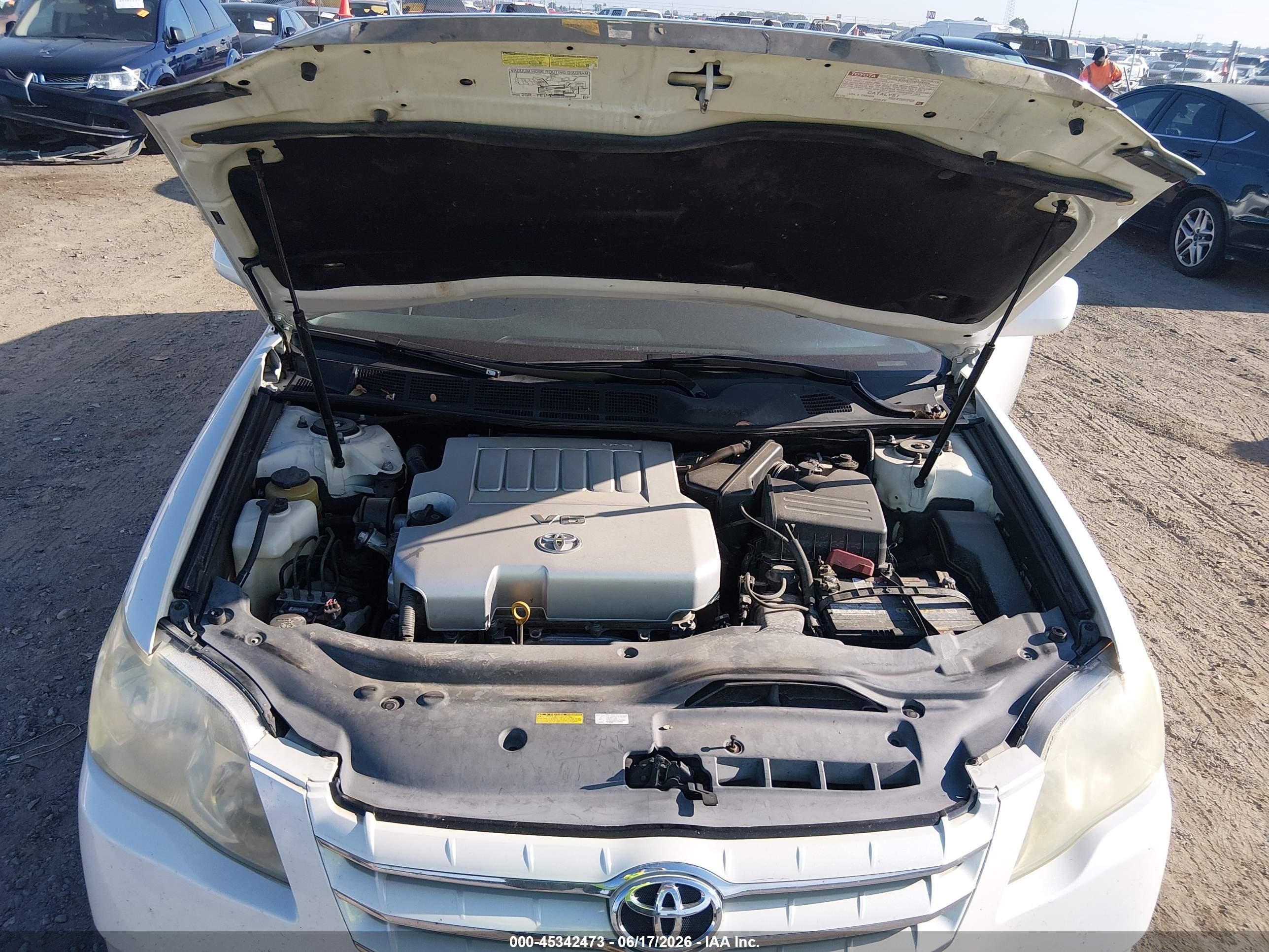 2006 Toyota Avalon Xl White vin: 4T1BK36B16U165534
