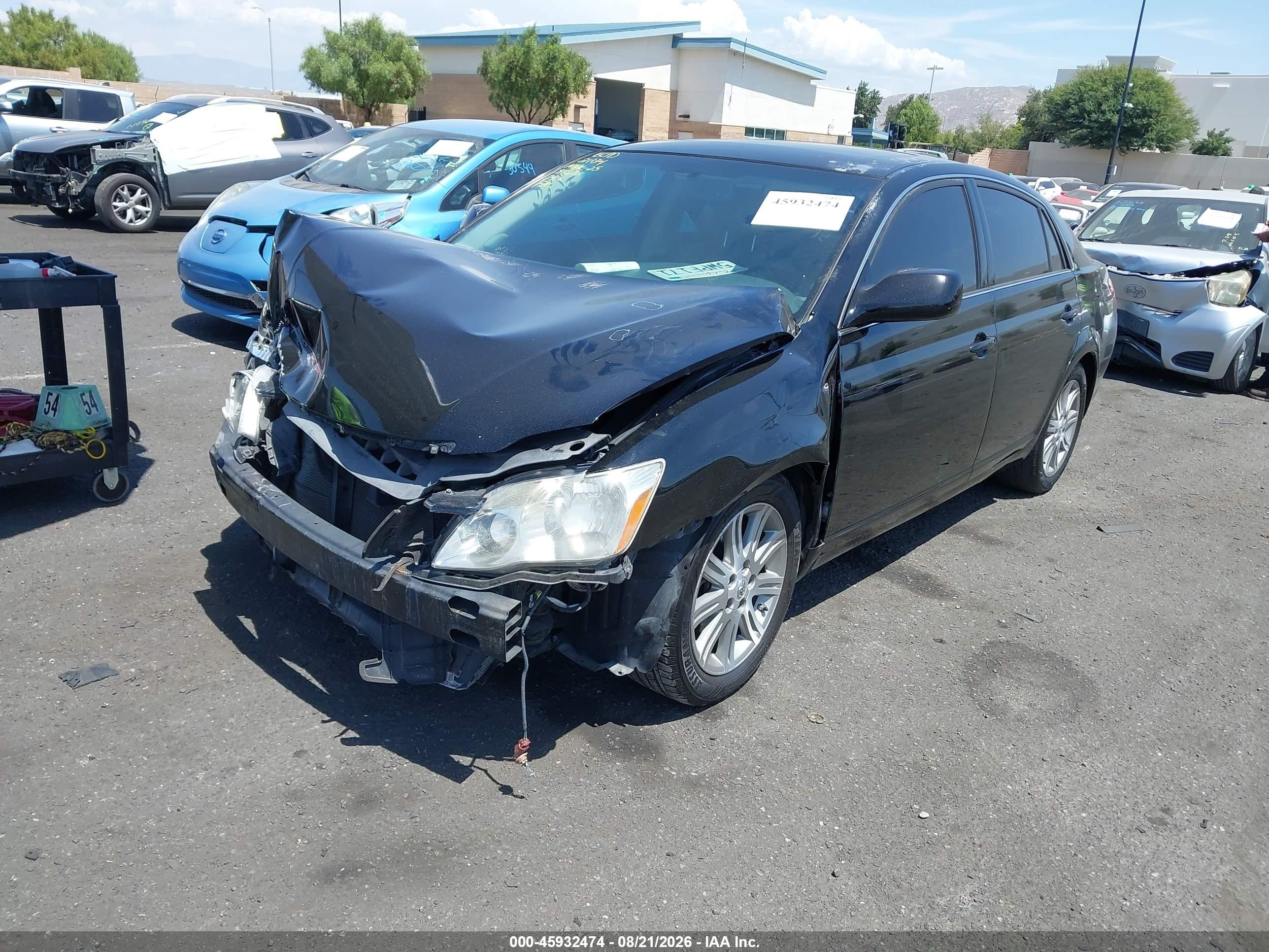 2007 Toyota Avalon Limited Black vin: 4T1BK36B17U167916