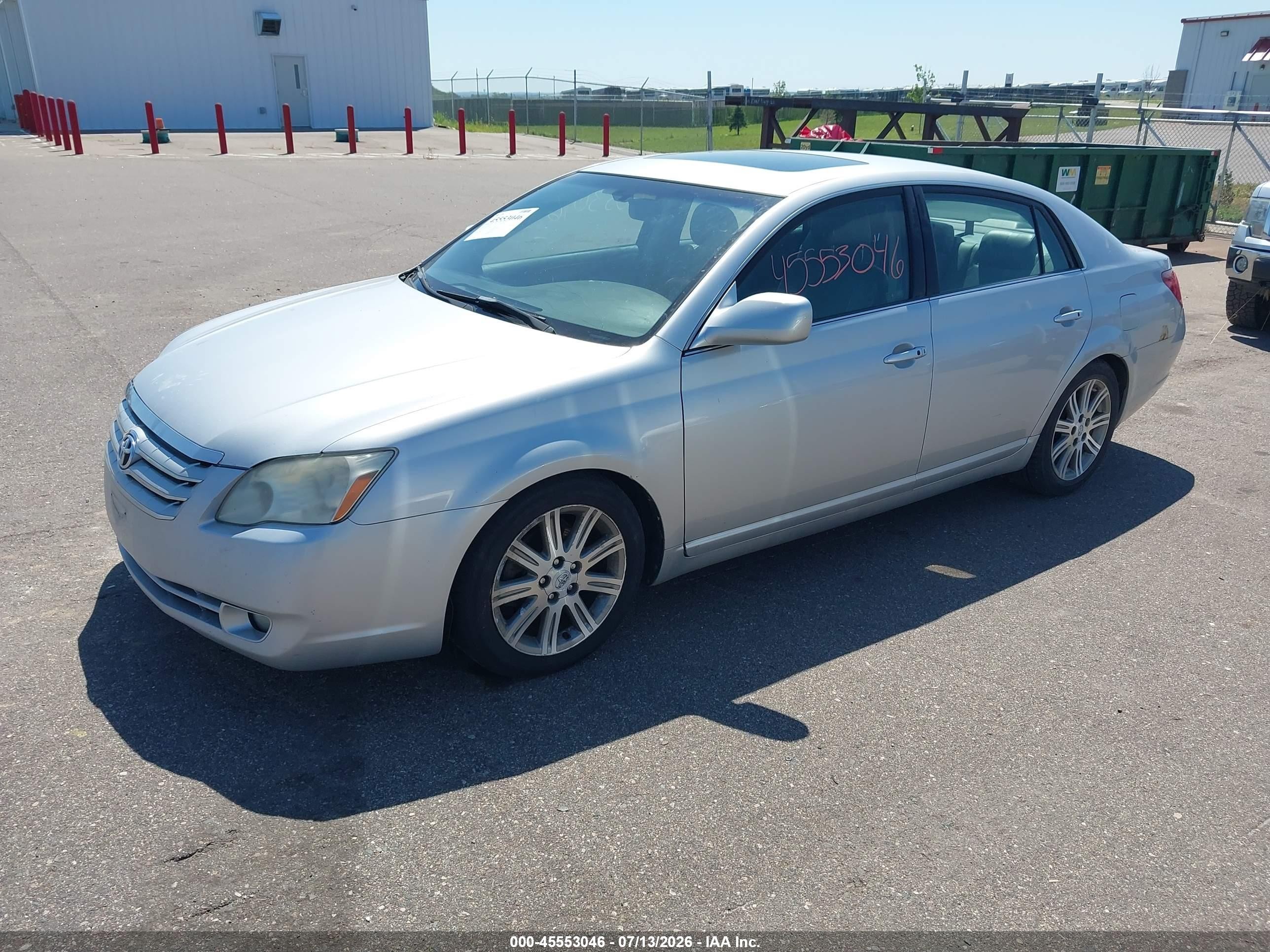 2007 Toyota Avalon Limited Silver vin: 4T1BK36B17U198275