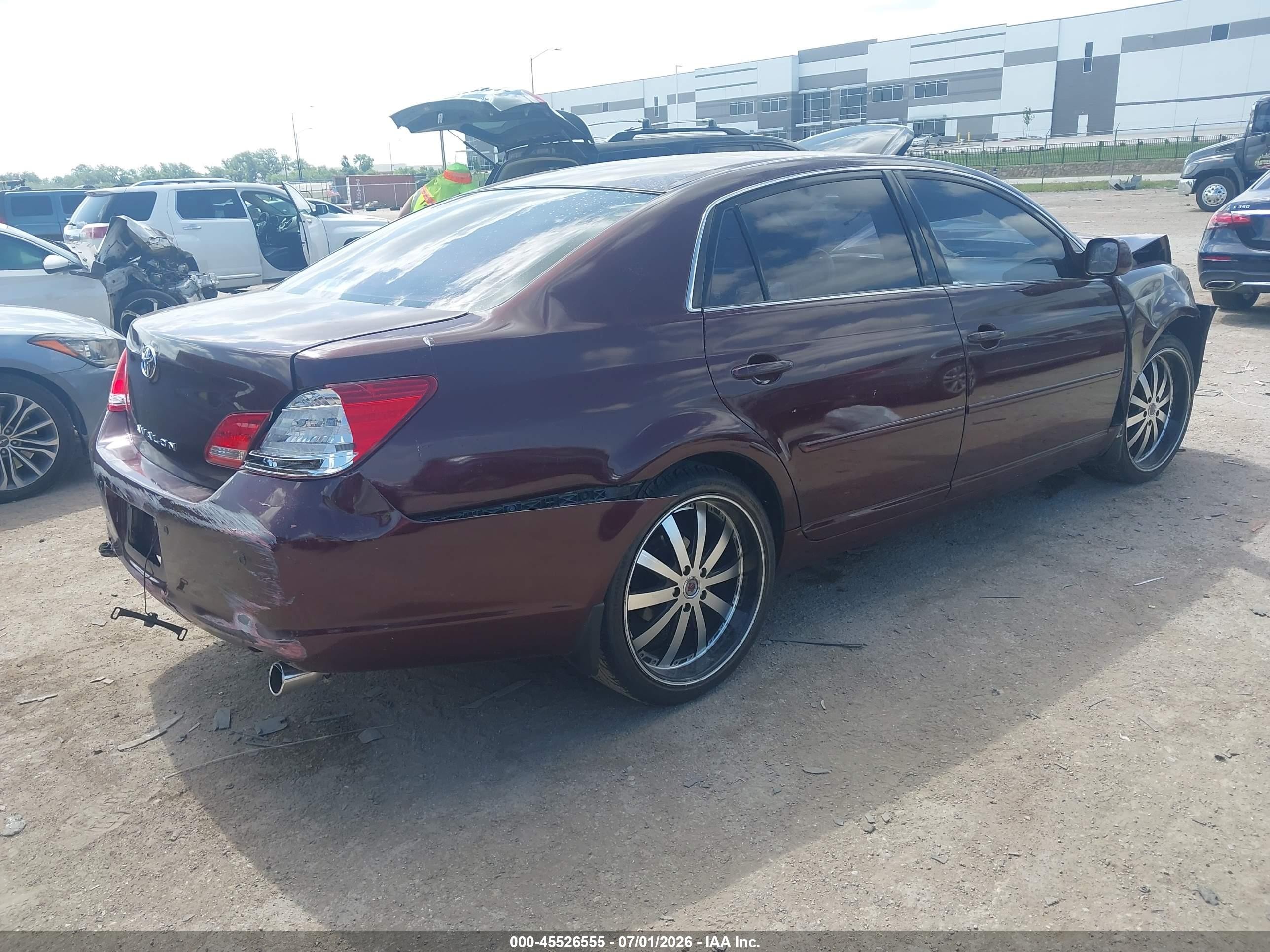 2007 Toyota Avalon Xls Red vin: 4T1BK36B17U216872