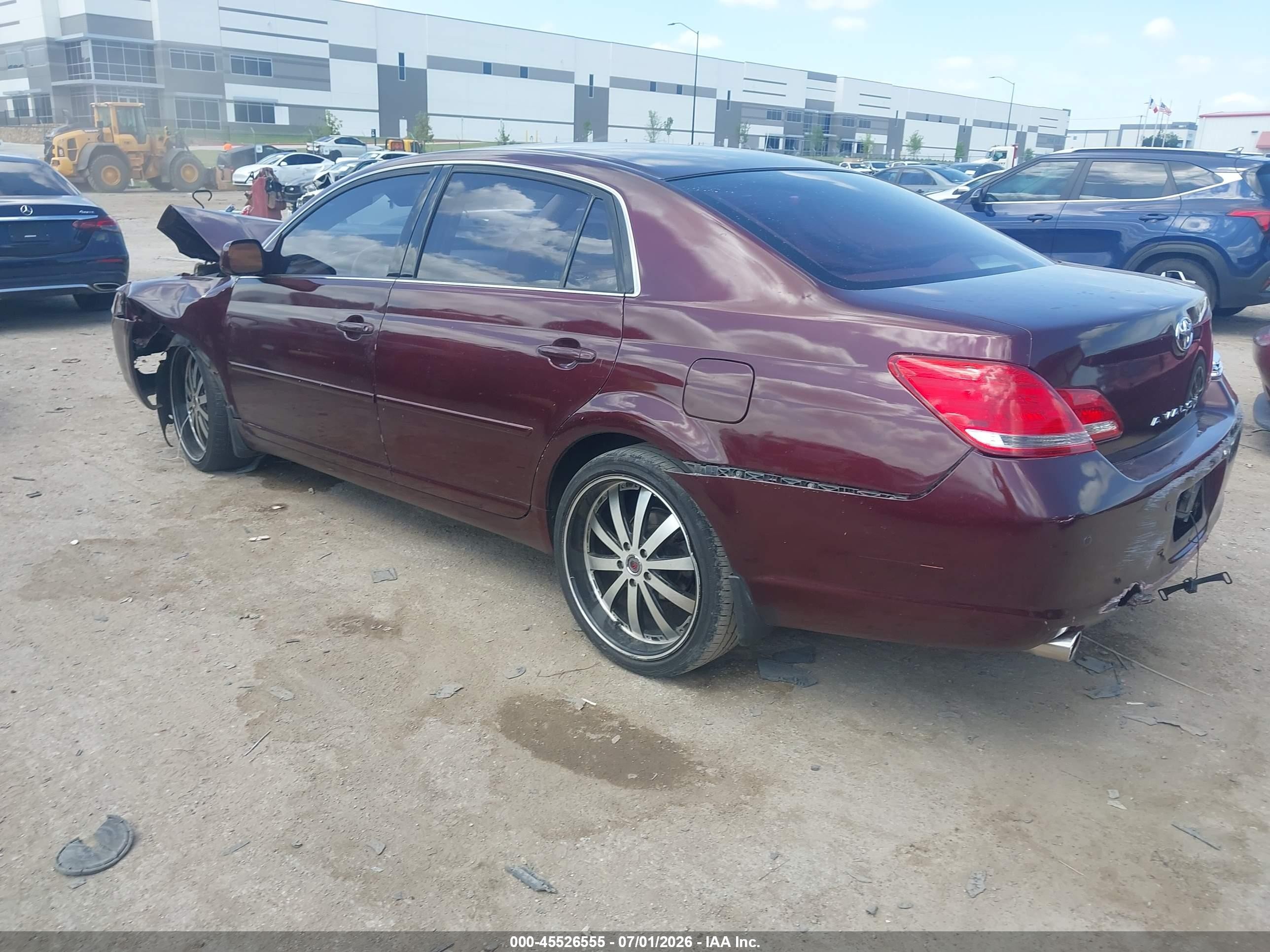 2007 Toyota Avalon Xls Red vin: 4T1BK36B17U216872