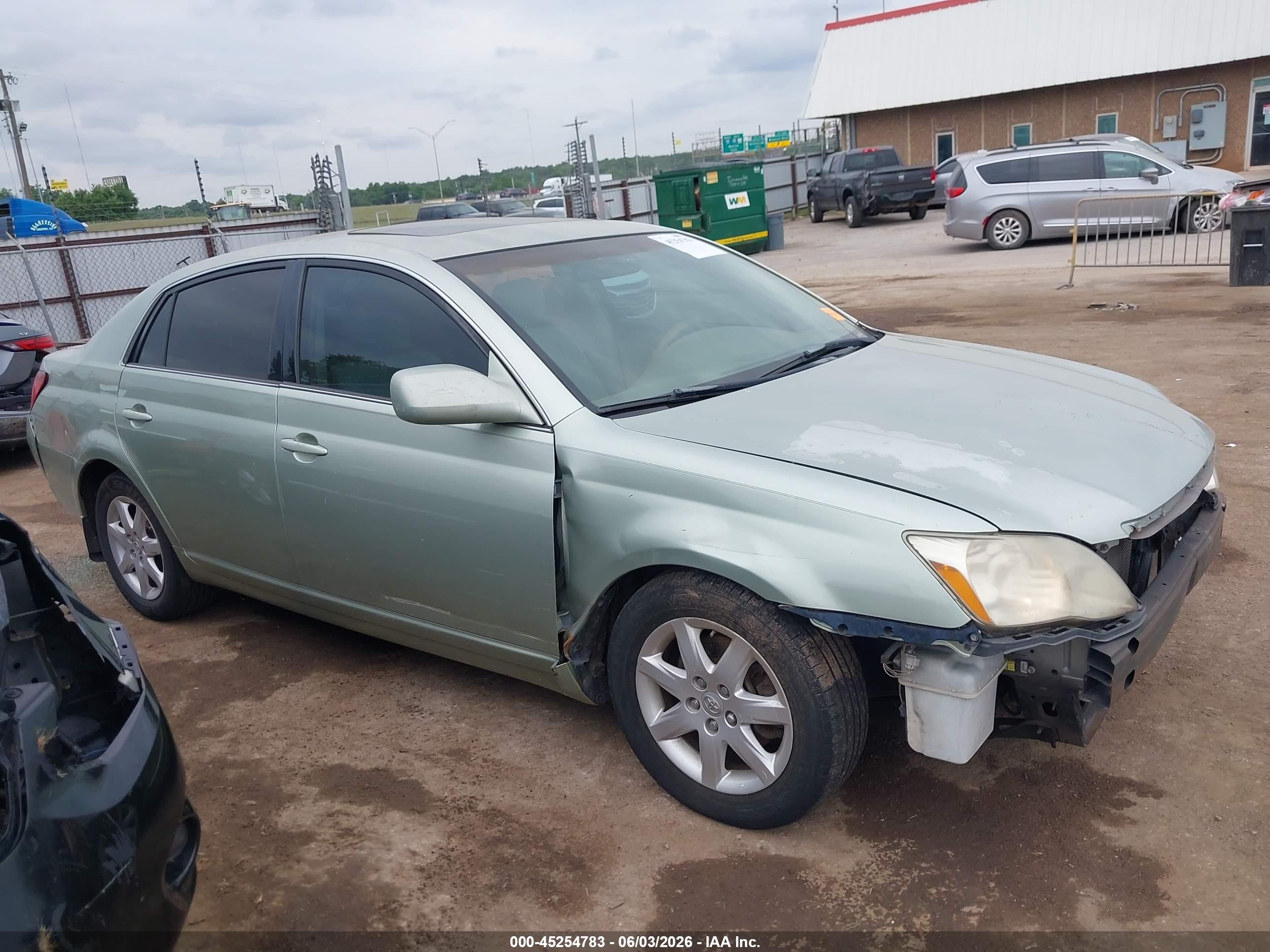 2007 Toyota Avalon Xl Green vin: 4T1BK36B17U220596