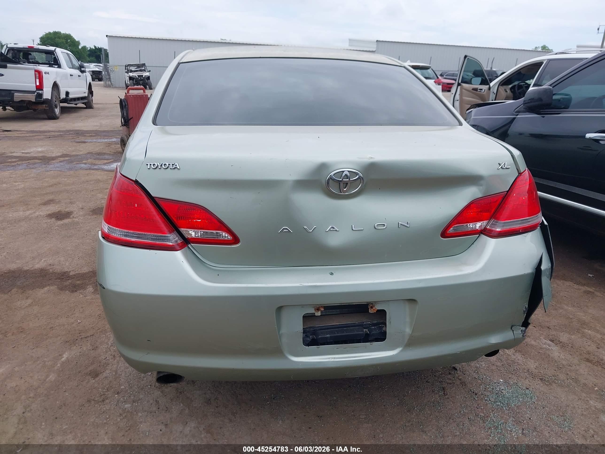 2007 Toyota Avalon Xl Green vin: 4T1BK36B17U220596