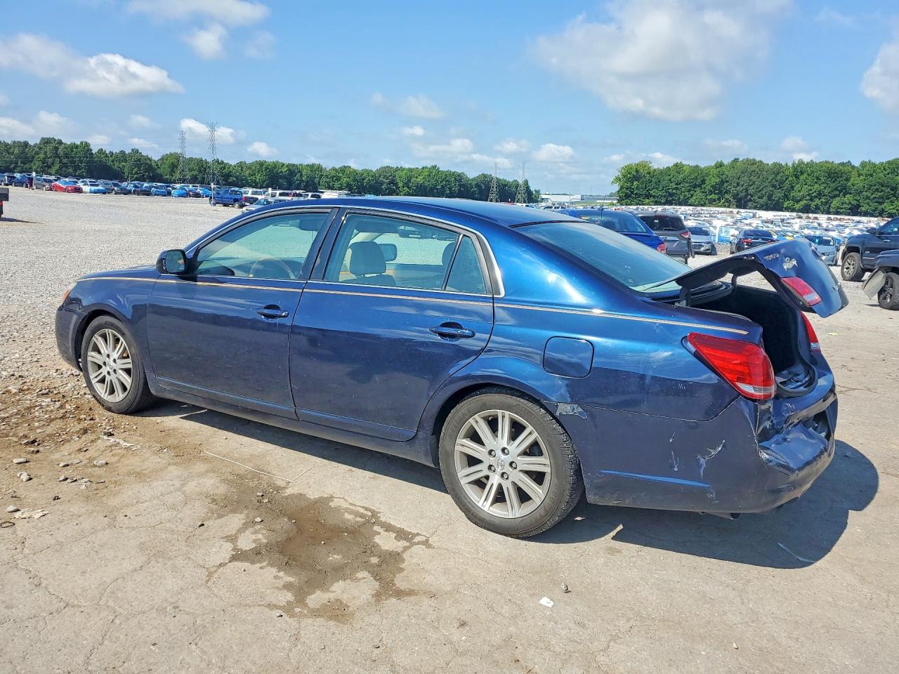 2007 Toyota Avalon Limited Blue vin: 4T1BK36B17U222610