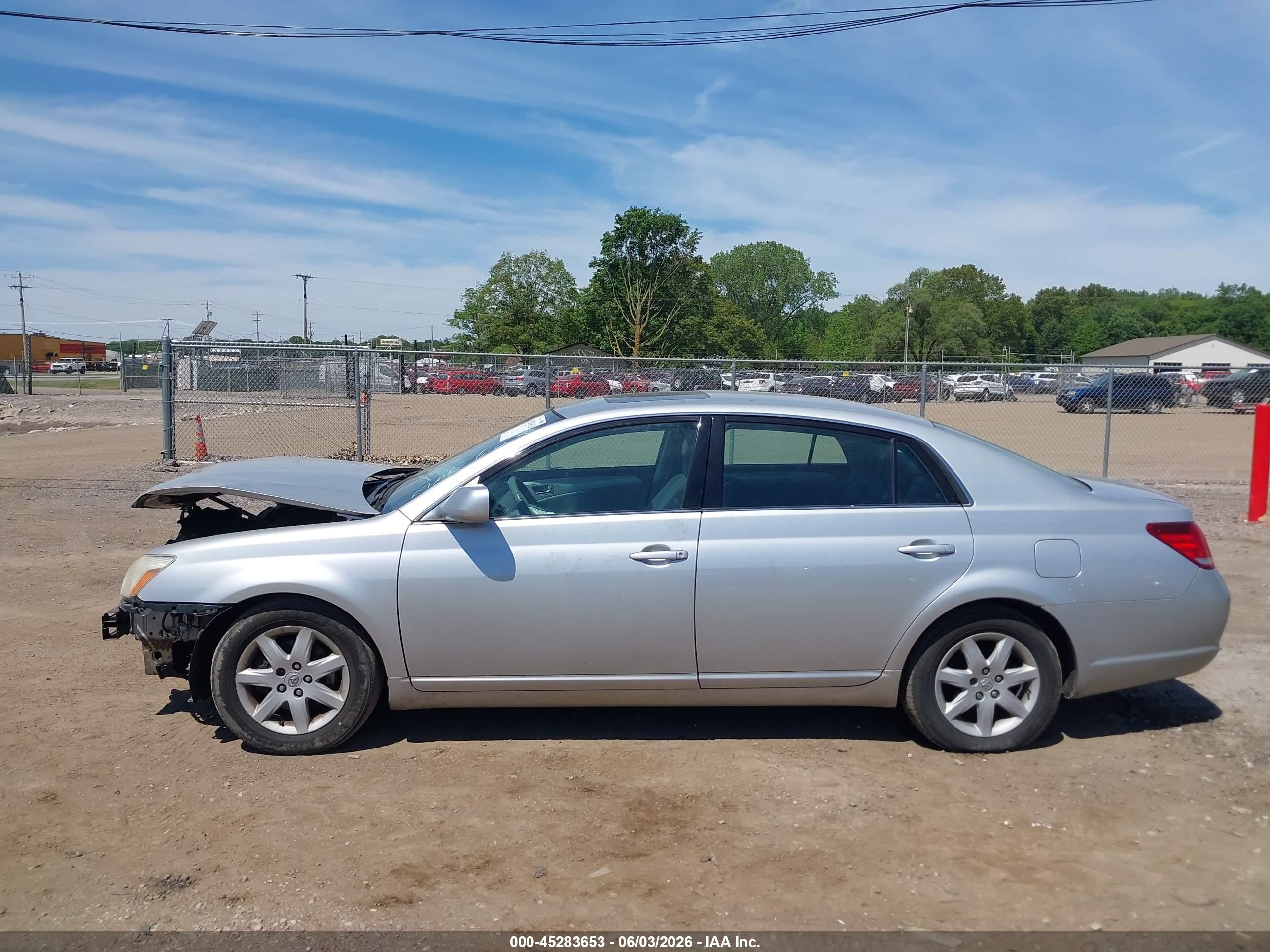 2007 Toyota Avalon Xl Silver vin: 4T1BK36B17U227189