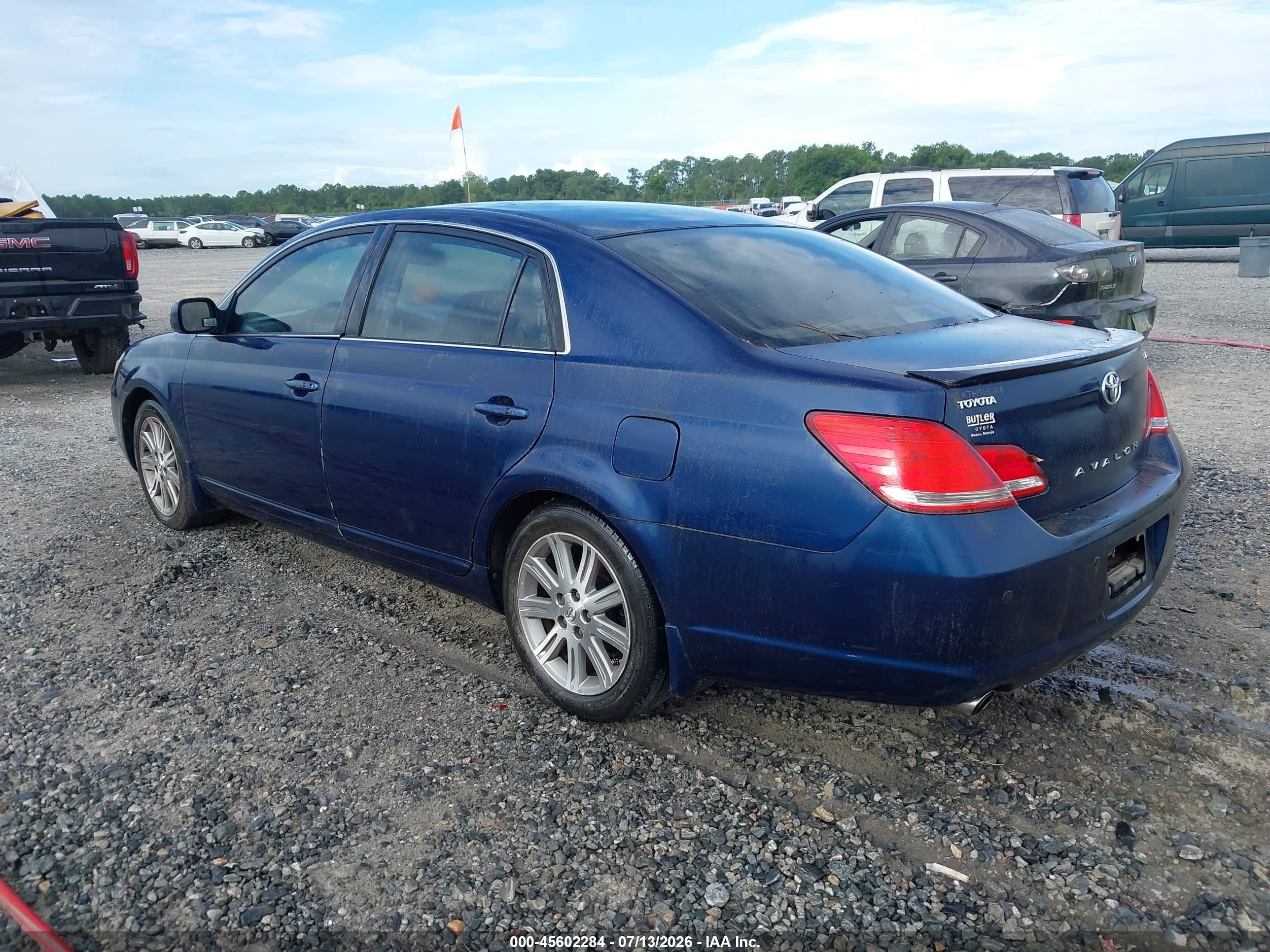 2007 Toyota Avalon Limited Black vin: 4T1BK36B17U227743