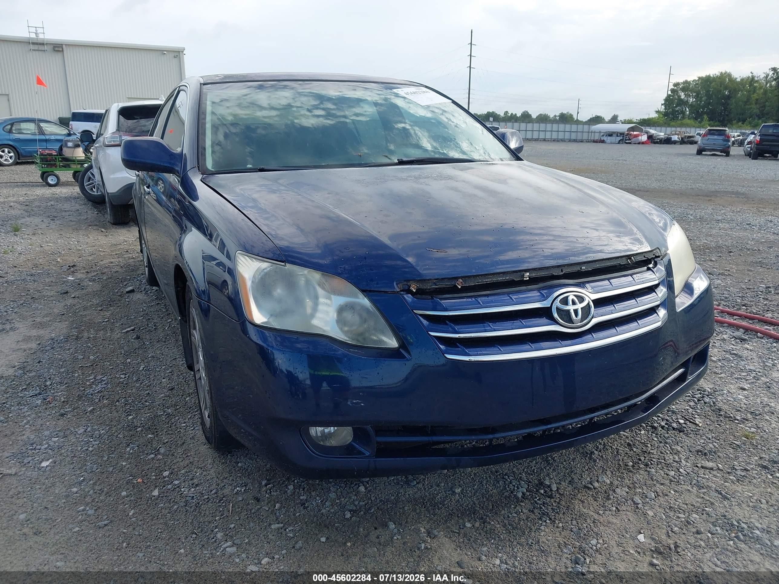 2007 Toyota Avalon Limited Black vin: 4T1BK36B17U227743
